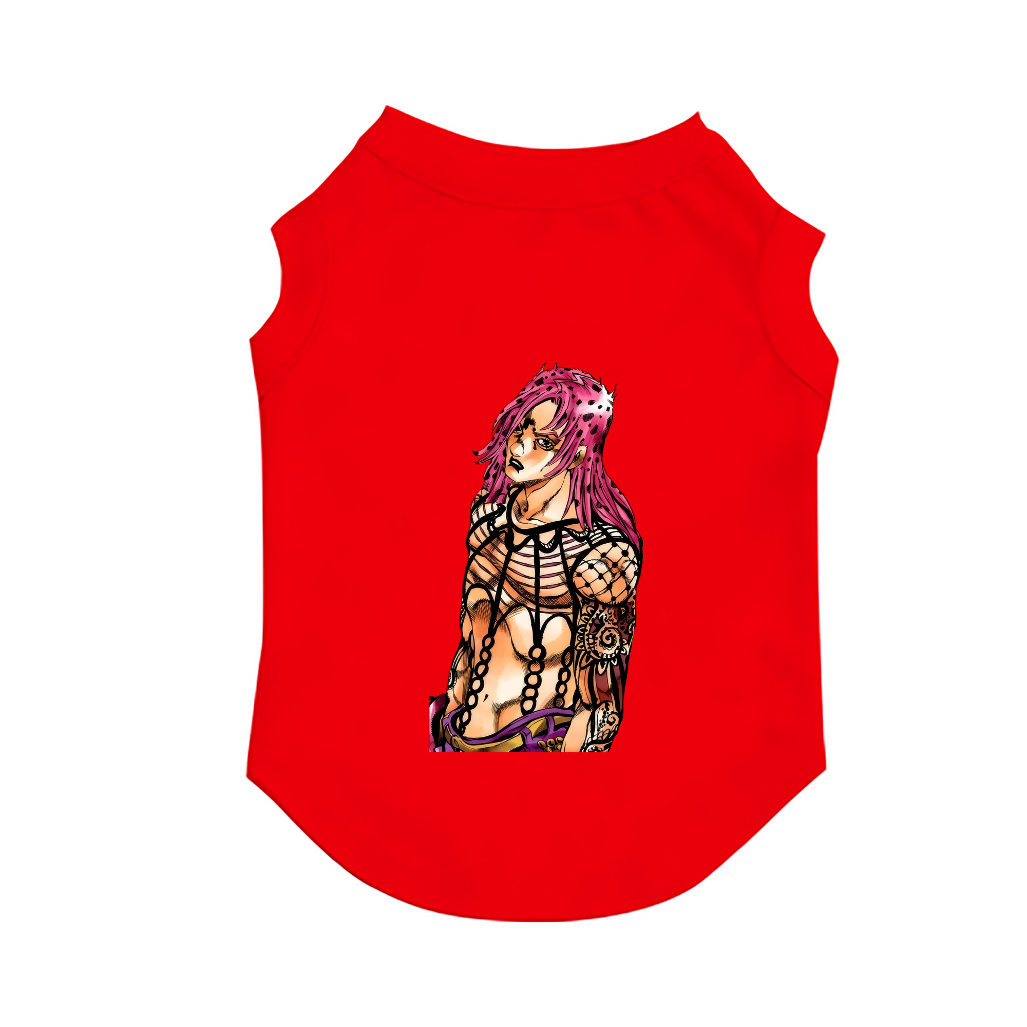 （画像用） ジョジョの奇妙な冒険 ビネガー?ドッピオ JoJo's Bizarre Adventure Vinegar Doppio ペット用ベスト
