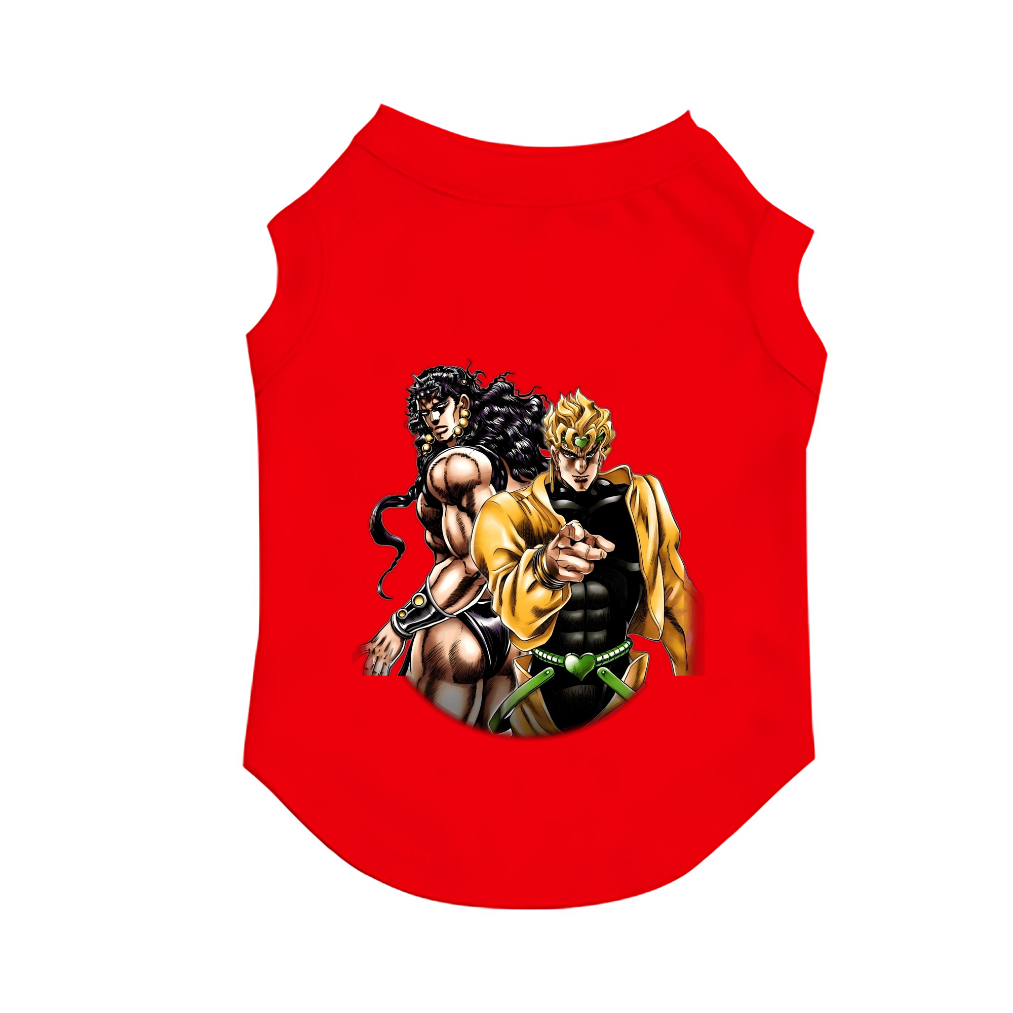（画像用） ジョジョの奇妙な冒険 ディオ?ブランドー JoJo's Bizarre Adventure Dio Brando ペット用ベスト