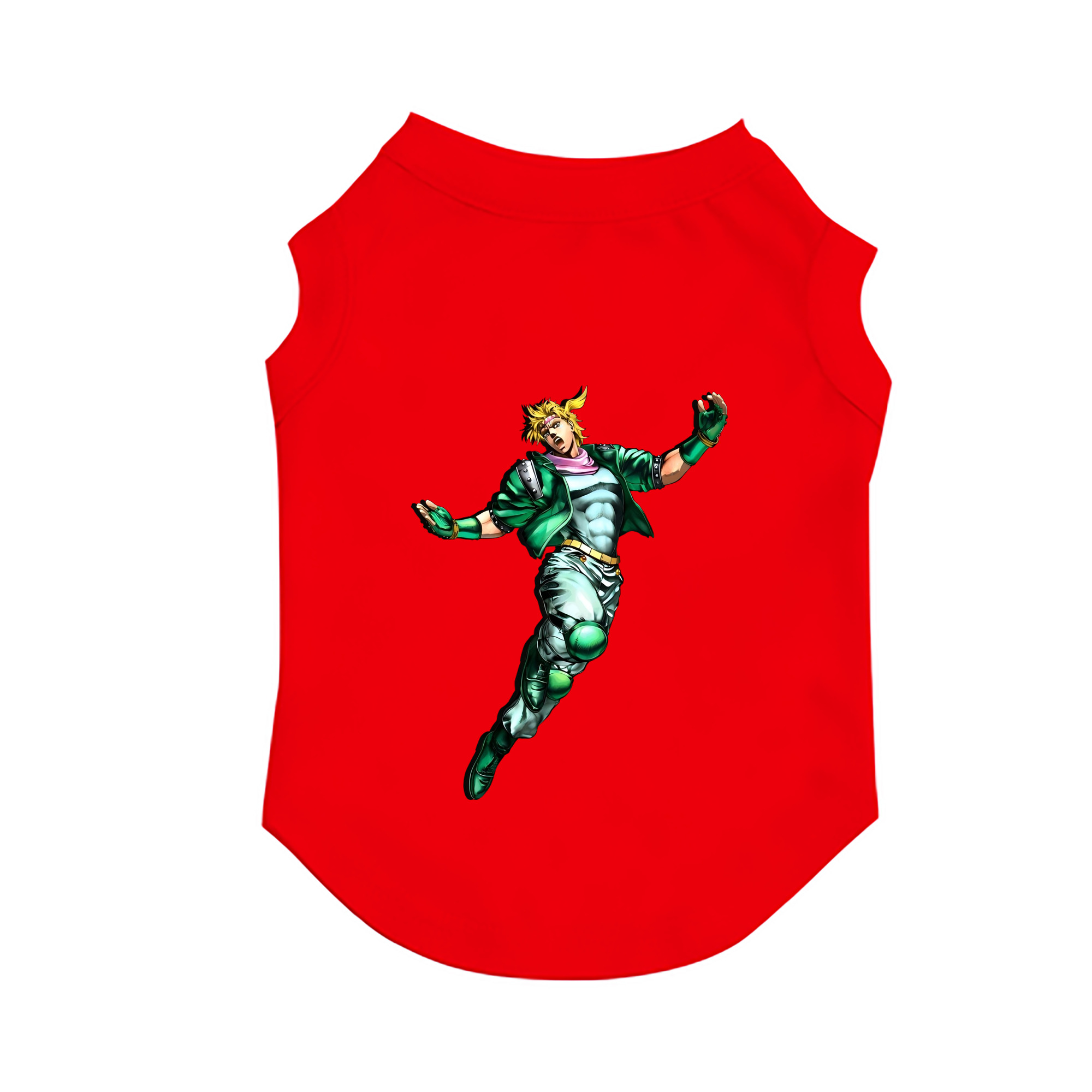 （画像用） ジョジョの奇妙な冒険 ディオ?ブランドー JoJo's Bizarre Adventure Dio Brando ペット用ベスト