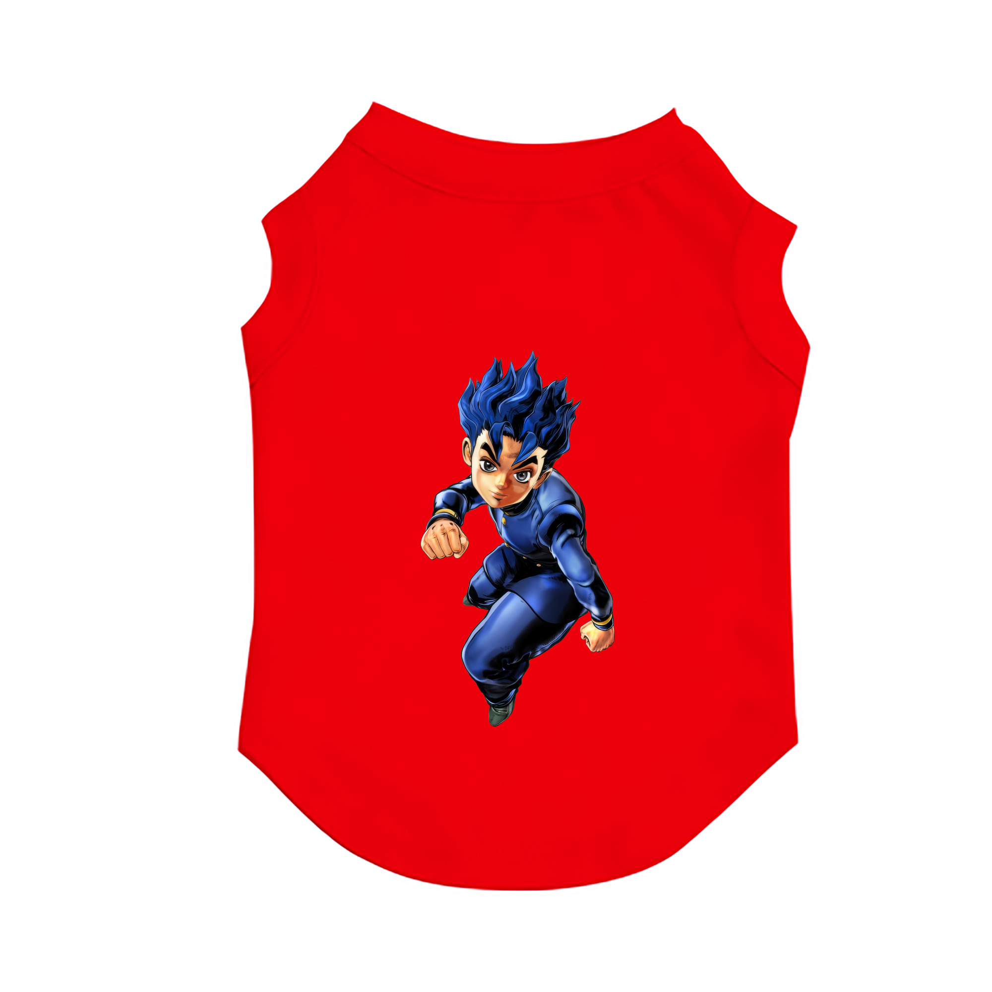 （画像用） ジョジョの奇妙な冒険 広瀨康一 JoJo's Bizarre Adventure Hirose Koichi ペット用ベスト
