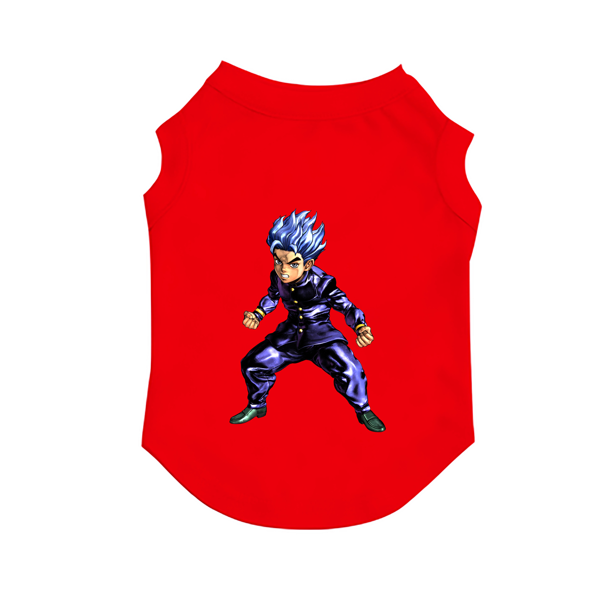 （画像用） ジョジョの奇妙な冒険 広瀨康一 JoJo's Bizarre Adventure Hirose Koichi ペット用ベスト