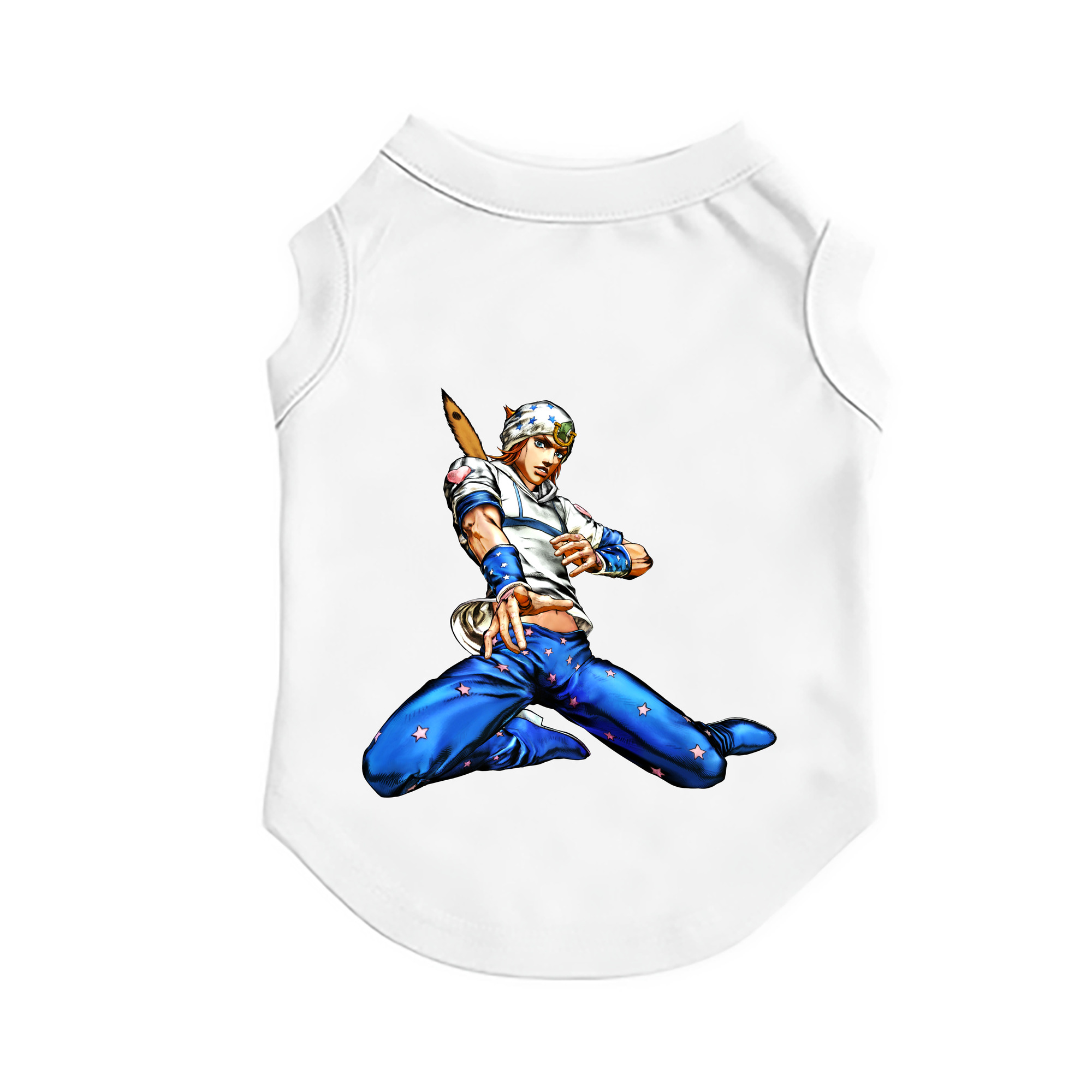 （画像用） ジョジョの奇妙な冒険 ジョナサン?ジョースター JoJo's Bizarre Adventure Jonathan Joestar ペット用ベスト