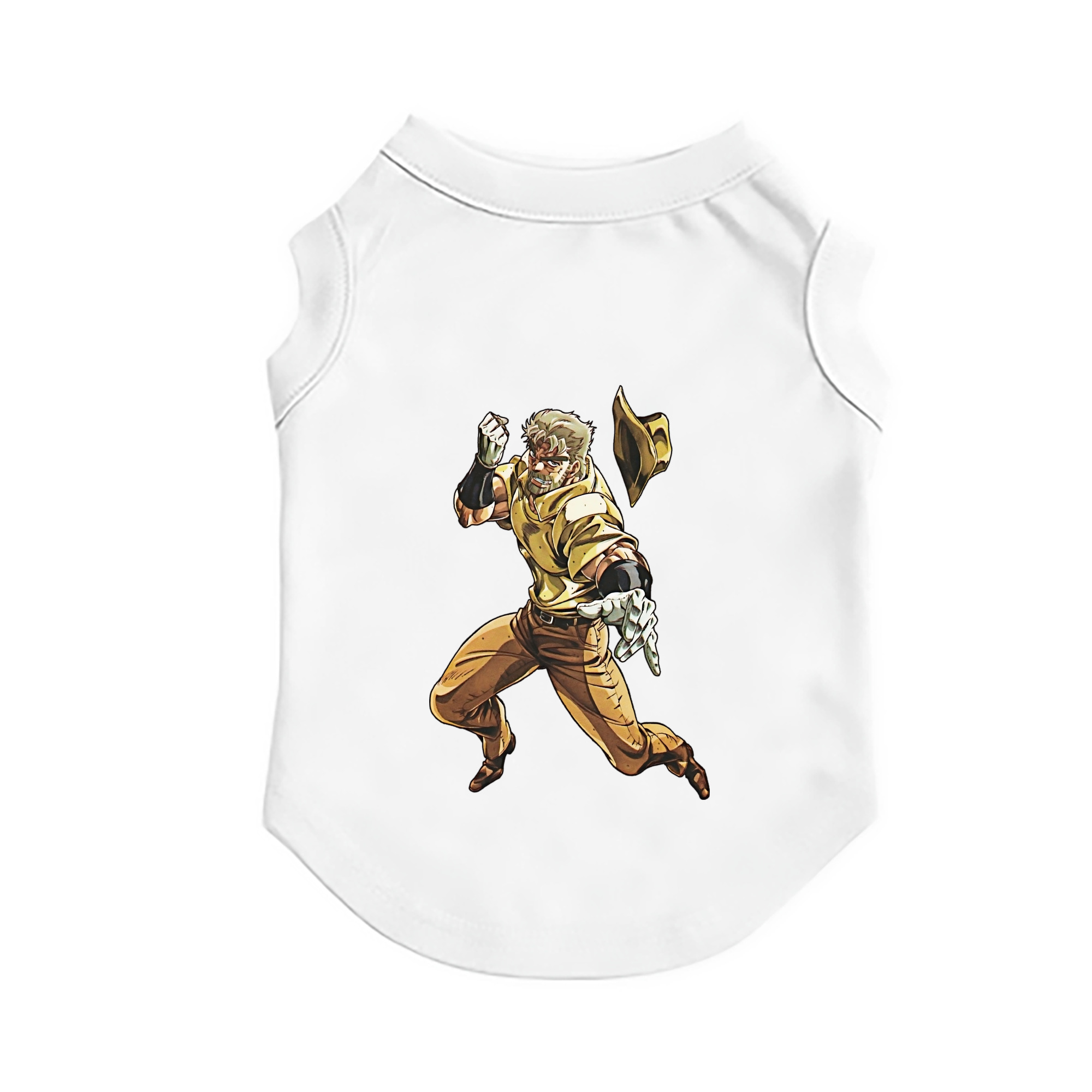 （画像用） ジョジョの奇妙な冒険 ジョセフ?ジョースター JoJo's Bizarre Adventure Joseph Joestar ペット用ベスト