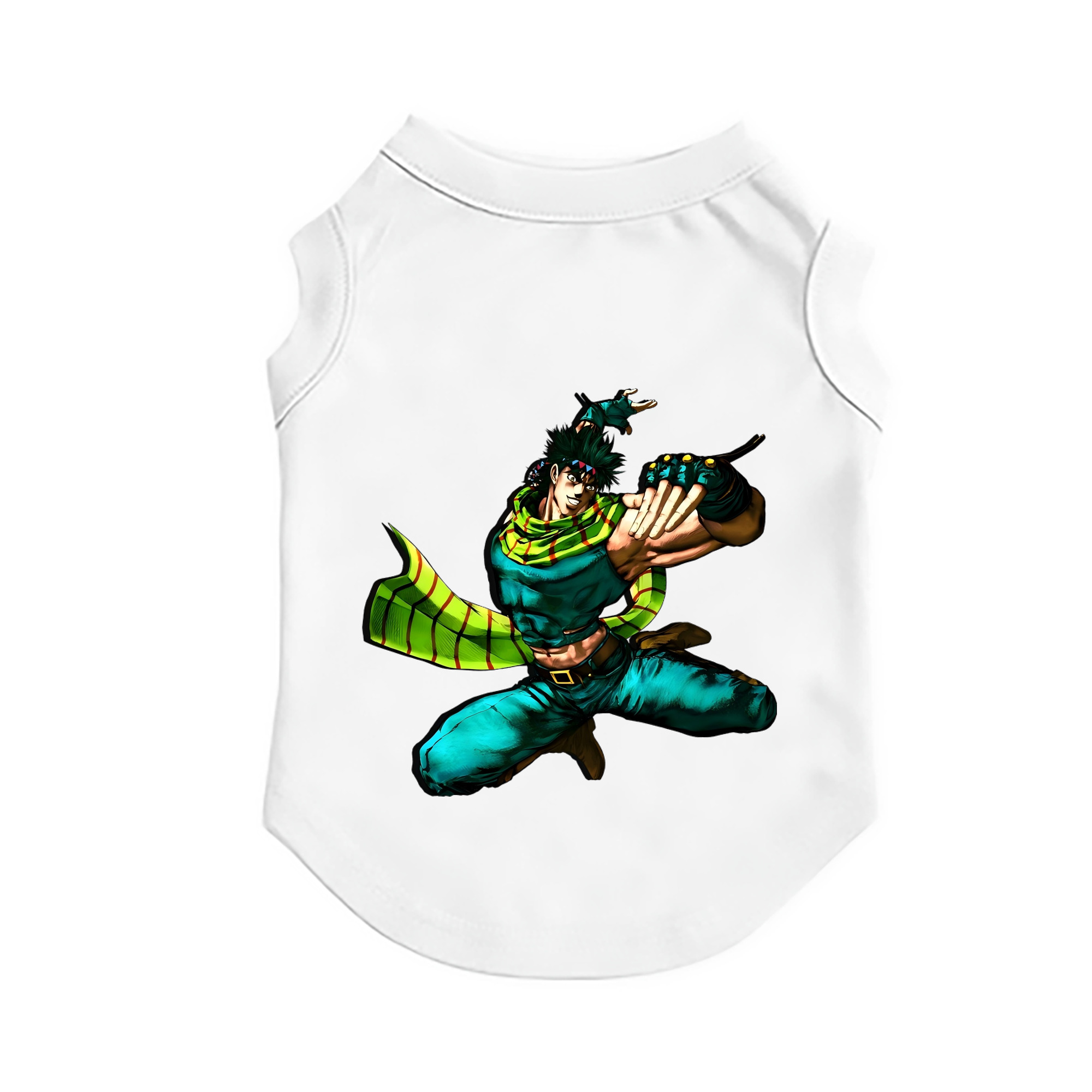（画像用） ジョジョの奇妙な冒険 ジョセフ?ジョースター JoJo's Bizarre Adventure Joseph Joestar ペット用ベスト