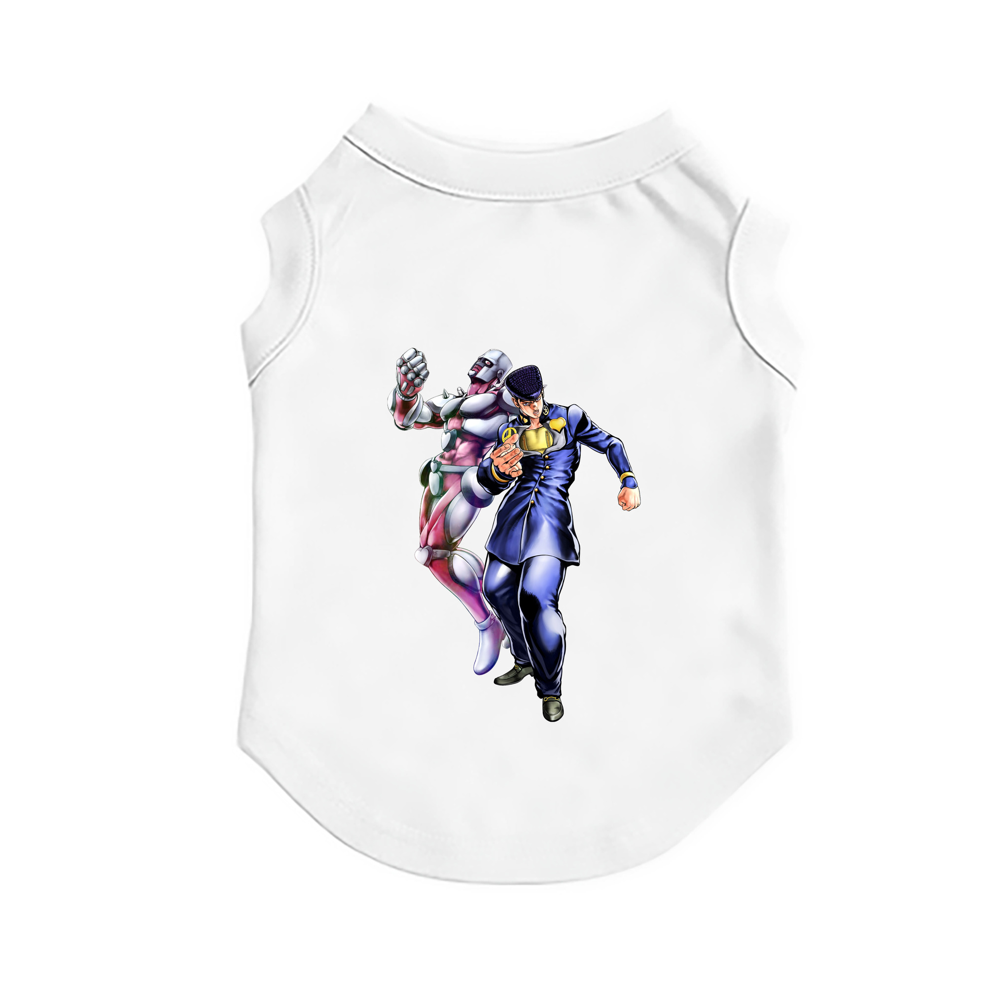 （画像用） ジョジョの奇妙な冒険 ひがしかた じょうすけ JoJo's Bizarre Adventure Higashikata Josuke ペット用ベスト