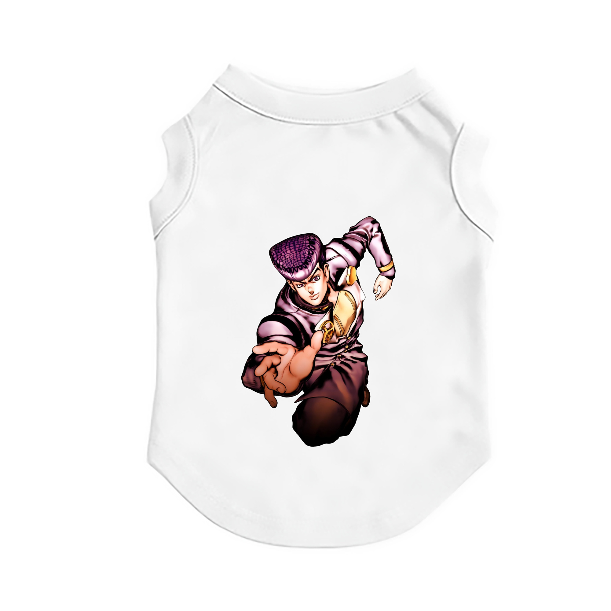 （画像用） ジョジョの奇妙な冒険 ひがしかた じょうすけ JoJo's Bizarre Adventure Higashikata Josuke ペット用ベスト