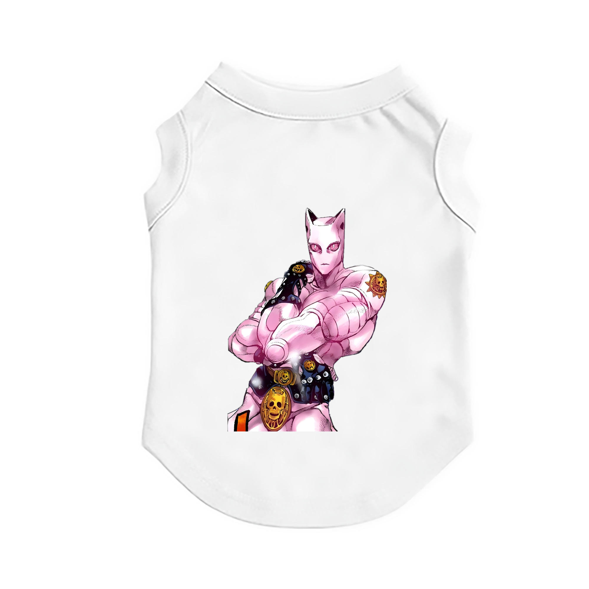 （画像用） ジョジョの奇妙な冒険 きら よしかげ JoJo's Bizarre Adventure Kira Yoshikage ペット用ベスト