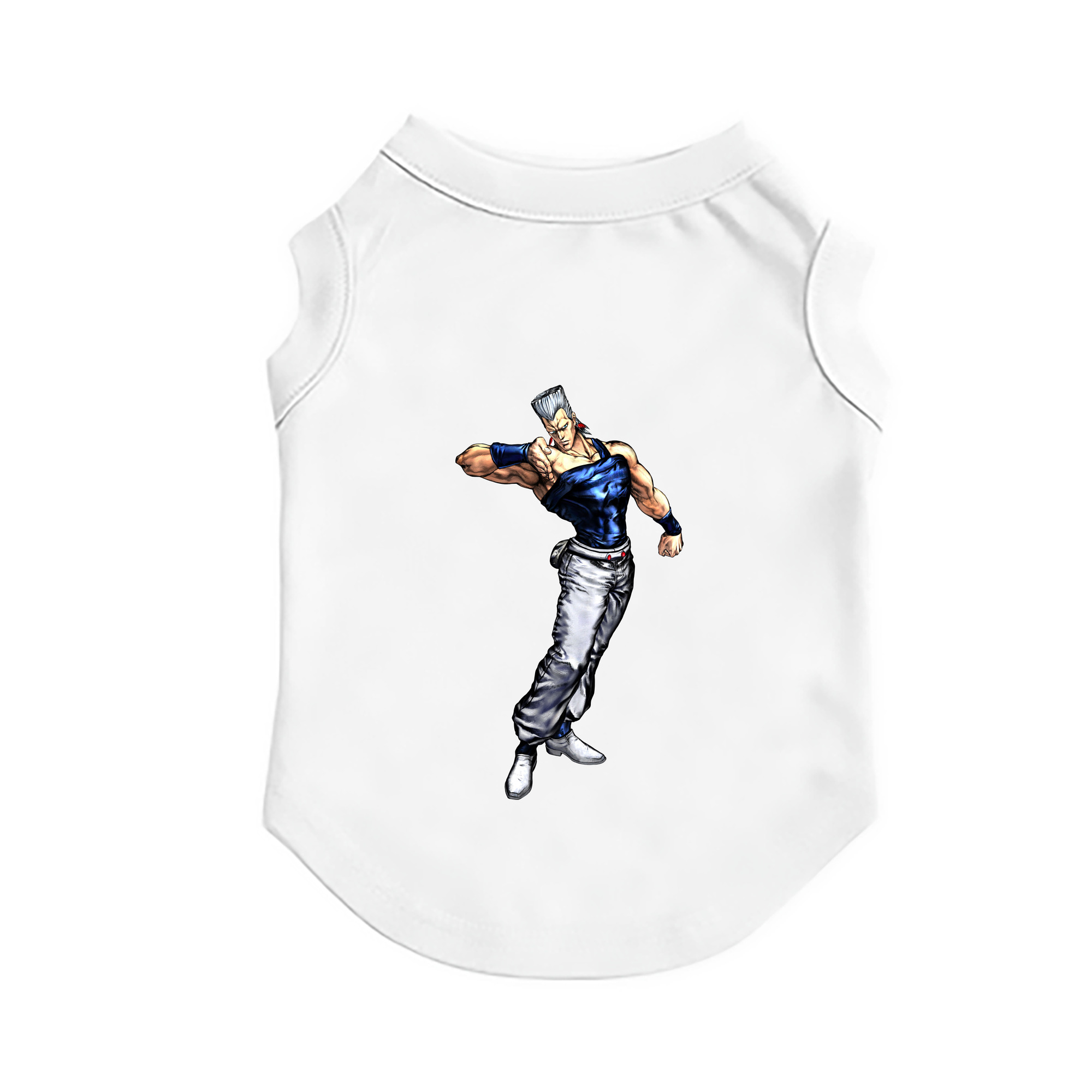 （画像用） ジョジョの奇妙な冒険 ジャン＝ピエール?ポルナレフ JoJo's Bizarre Adventure Jan Pierre Polnareff ペット用ベスト