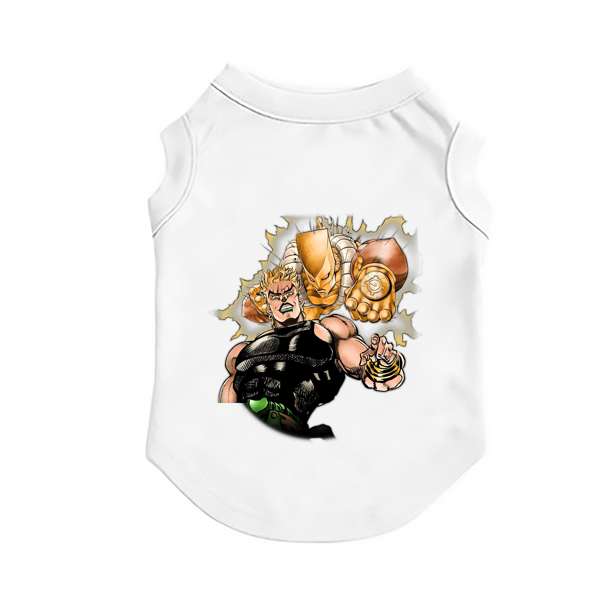 （画像用） ジョジョの奇妙な冒険 ディオ?ブランドー JoJo's Bizarre Adventure Dio Brando ペット用ベスト