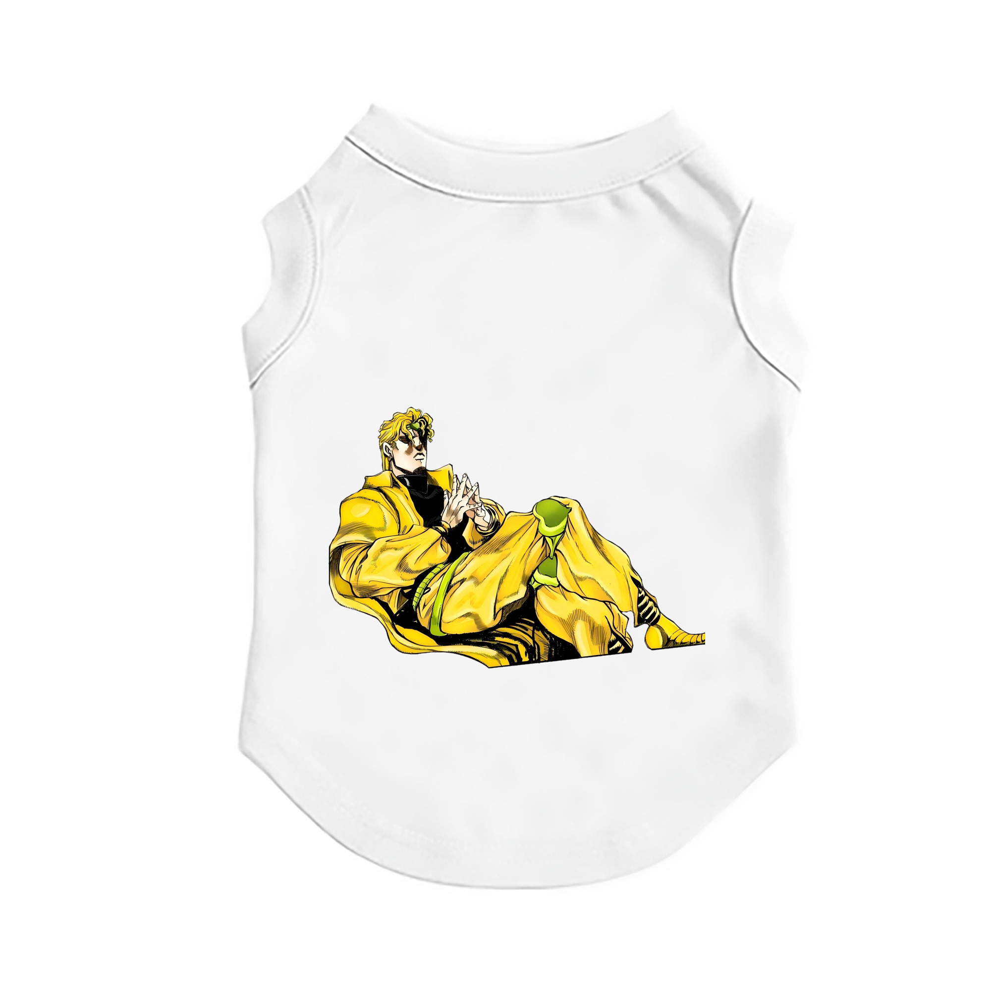 （画像用） ジョジョの奇妙な冒険 ディオ?ブランドー JoJo's Bizarre Adventure Dio Brando ペット用ベスト