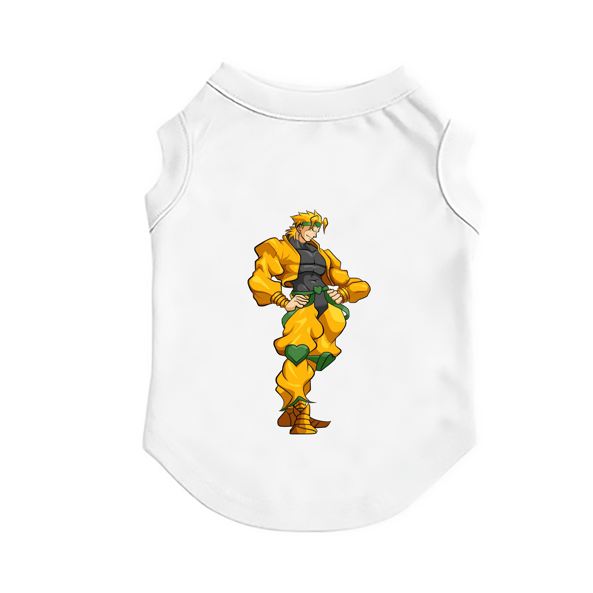 （画像用） ジョジョの奇妙な冒険 ディオ?ブランドー JoJo's Bizarre Adventure Dio Brando ペット用ベスト