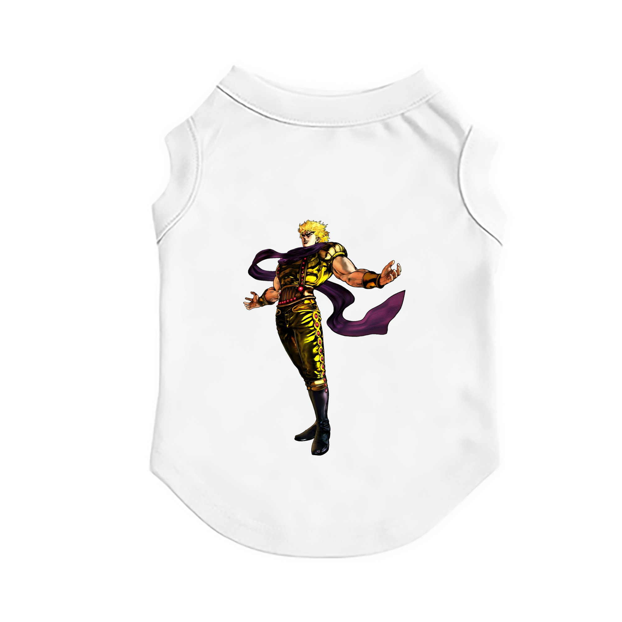 （画像用） ジョジョの奇妙な冒険 ディオ?ブランドー JoJo's Bizarre Adventure Dio Brando ペット用ベスト