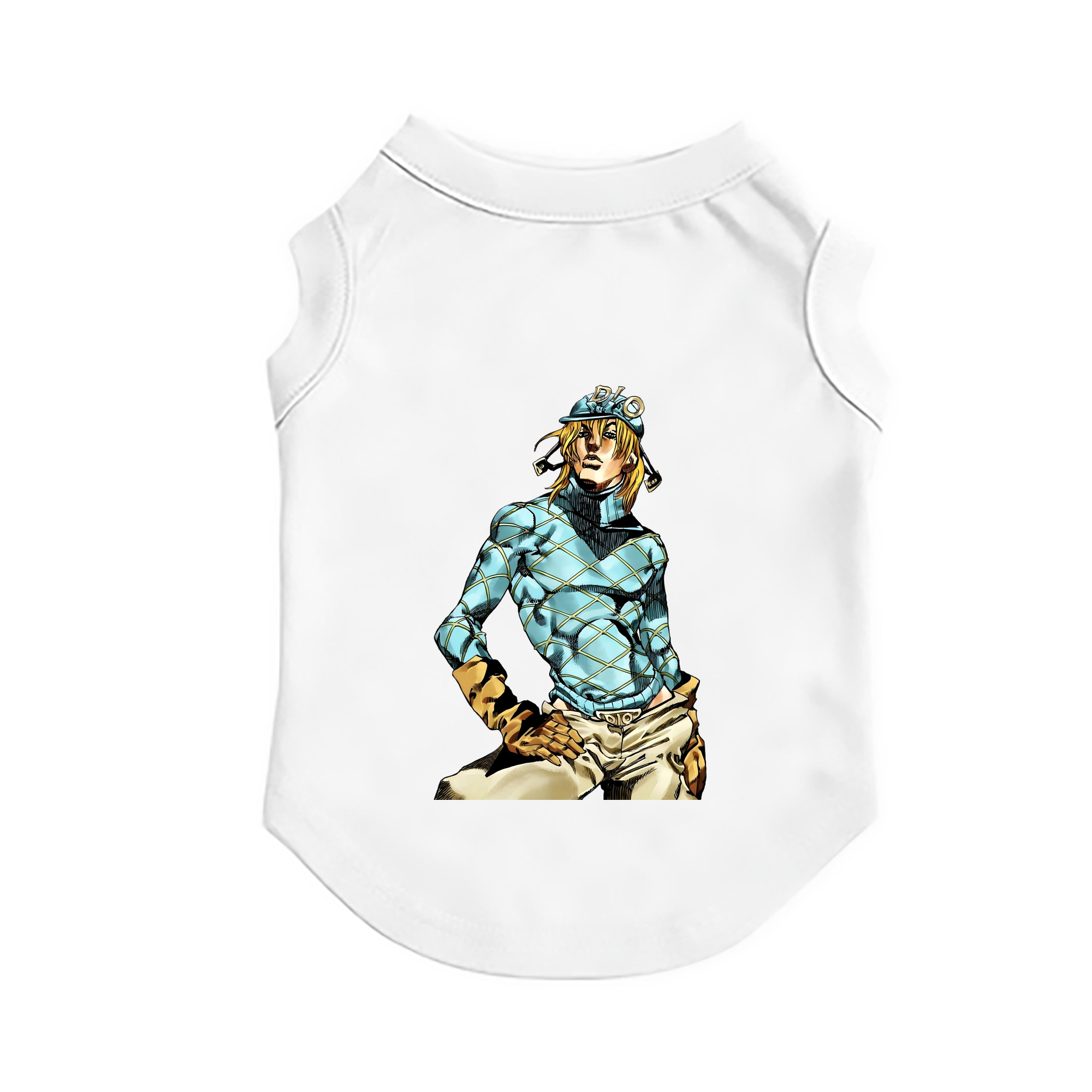 （画像用） ジョジョの奇妙な冒険 ディオ?ブランドー JoJo's Bizarre Adventure Dio Brando ペット用ベスト