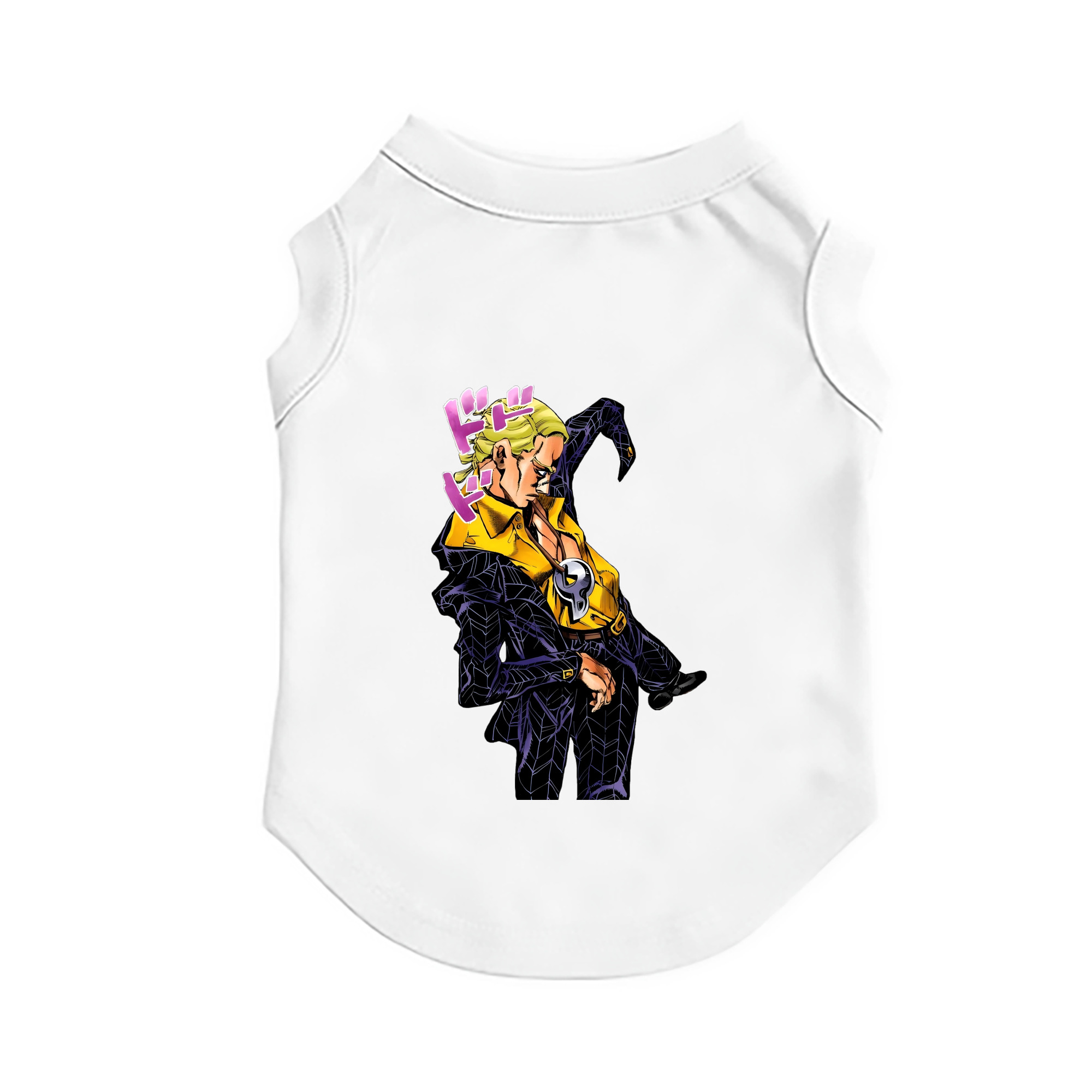 （画像用） ジョジョの奇妙な冒険 プロシュート JoJo's Bizarre Adventure Prosciutto ペット用ベスト