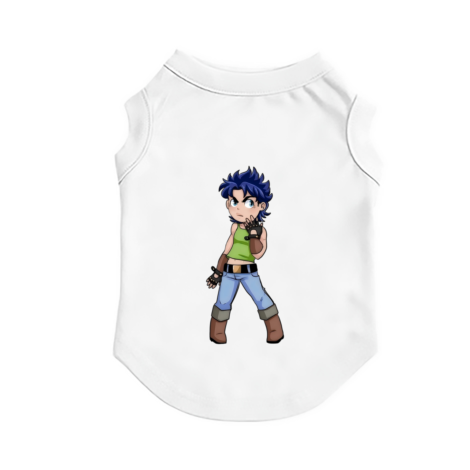 （画像用） ジョジョの奇妙な冒険 広瀨康一 JoJo's Bizarre Adventure Hirose Koichi ペット用ベスト