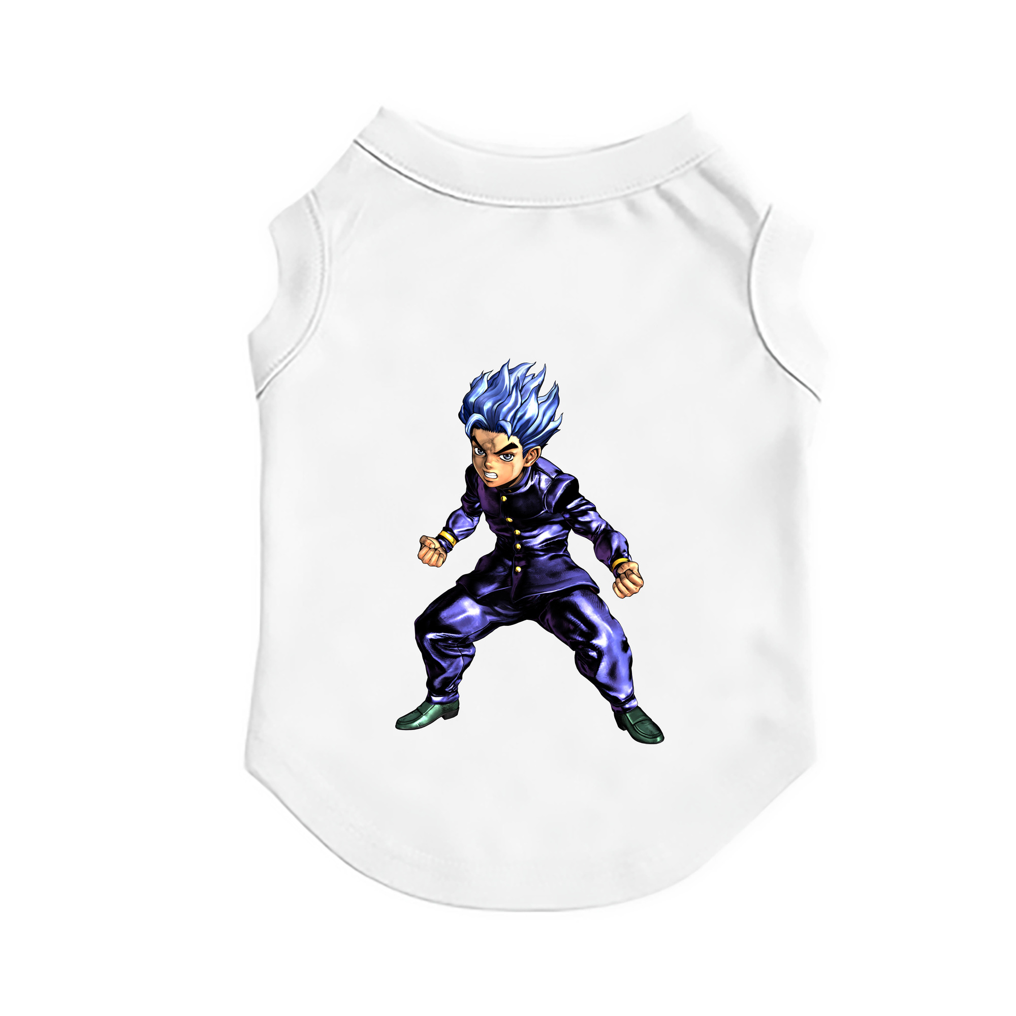 （画像用） ジョジョの奇妙な冒険 広瀨康一 JoJo's Bizarre Adventure Hirose Koichi ペット用ベスト