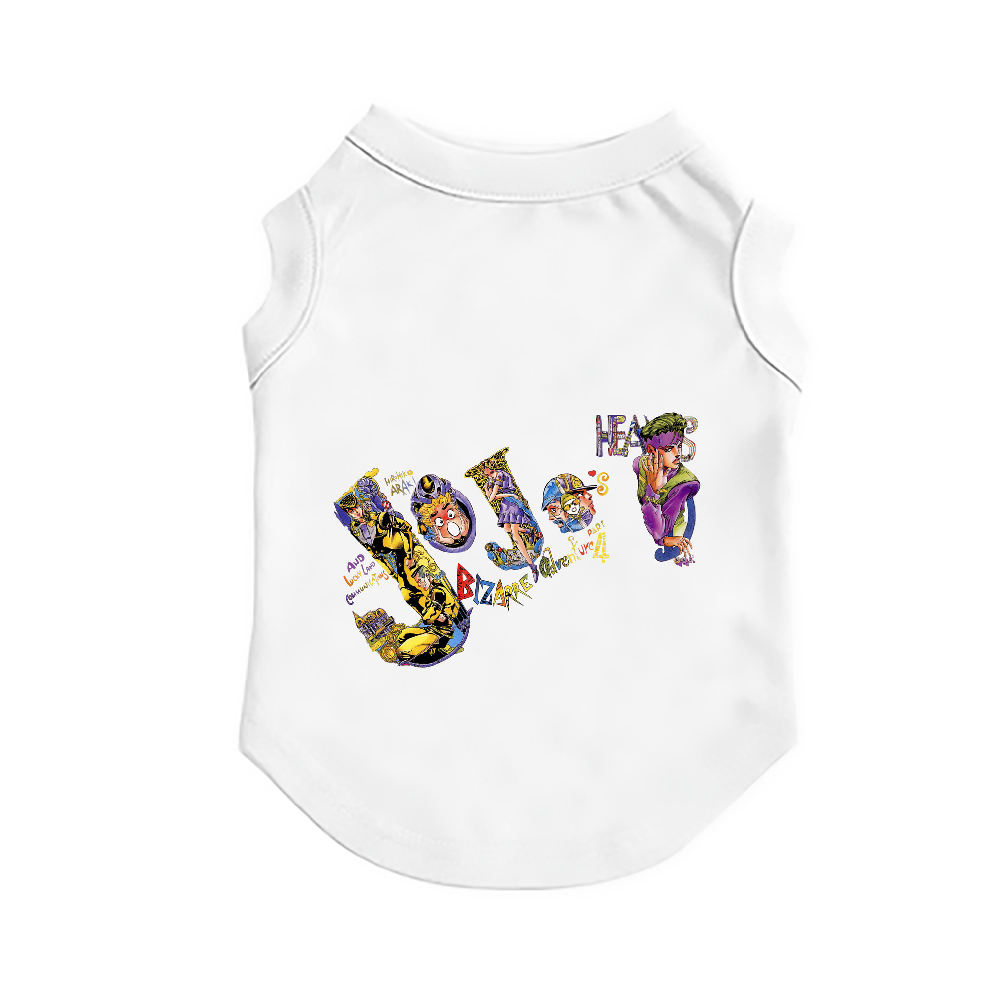 （画像用） ジョジョの奇妙な冒険 JoJo's Bizarre Adventure ペット用ベスト