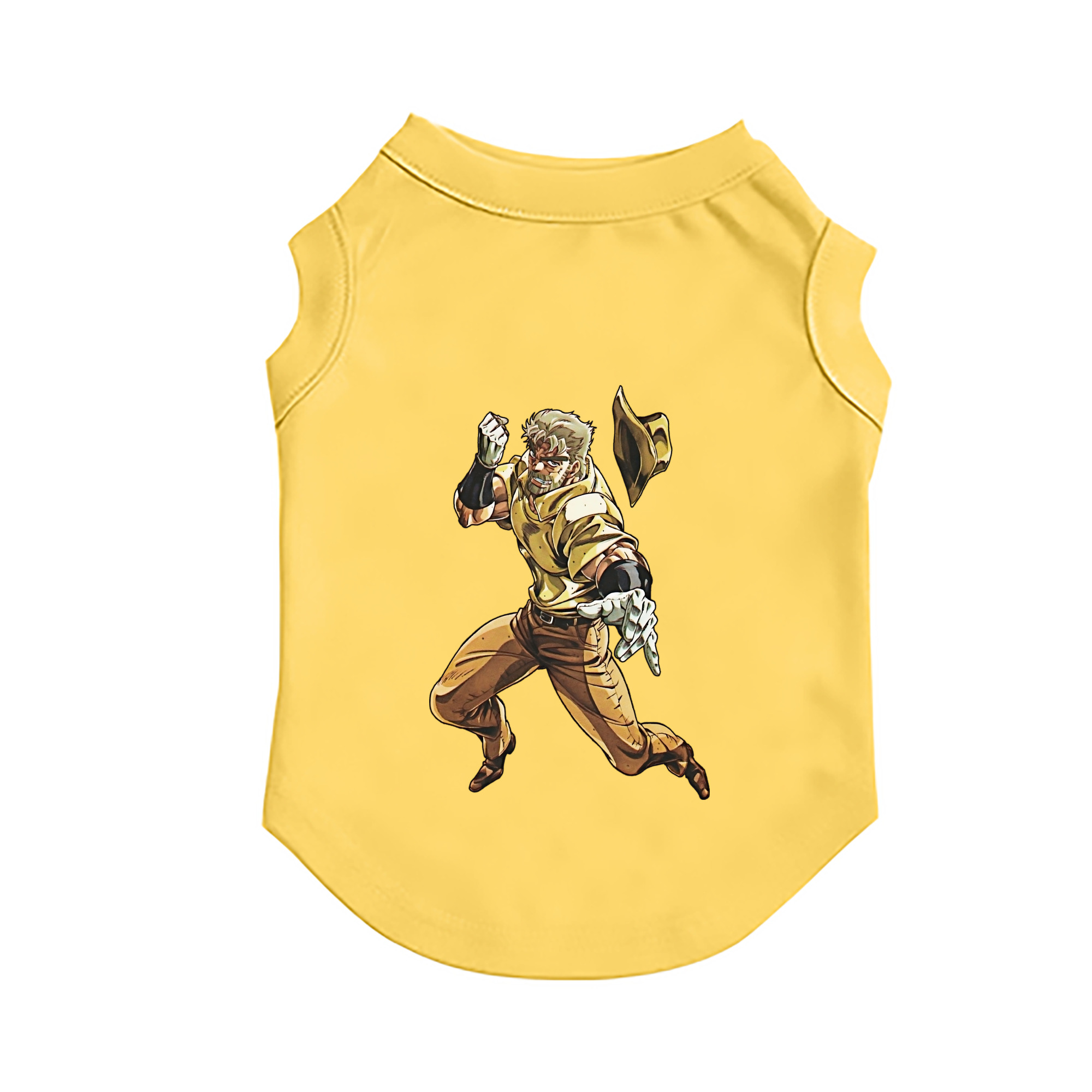 （画像用） ジョジョの奇妙な冒険 ジョセフ?ジョースター JoJo's Bizarre Adventure Joseph Joestar ペット用ベスト