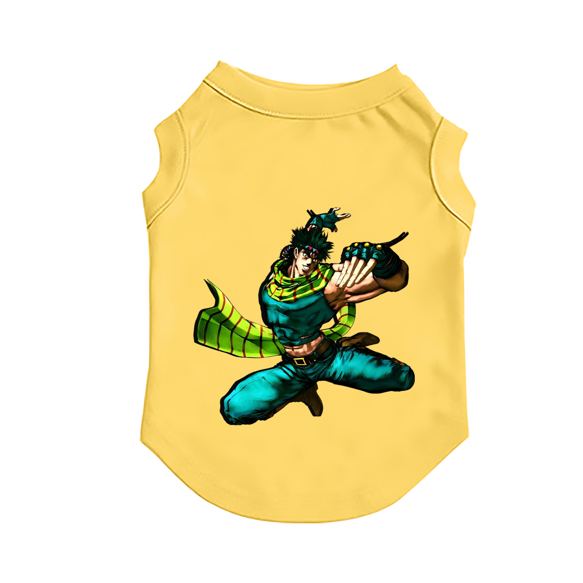 （画像用） ジョジョの奇妙な冒険 ジョセフ?ジョースター JoJo's Bizarre Adventure Joseph Joestar ペット用ベスト