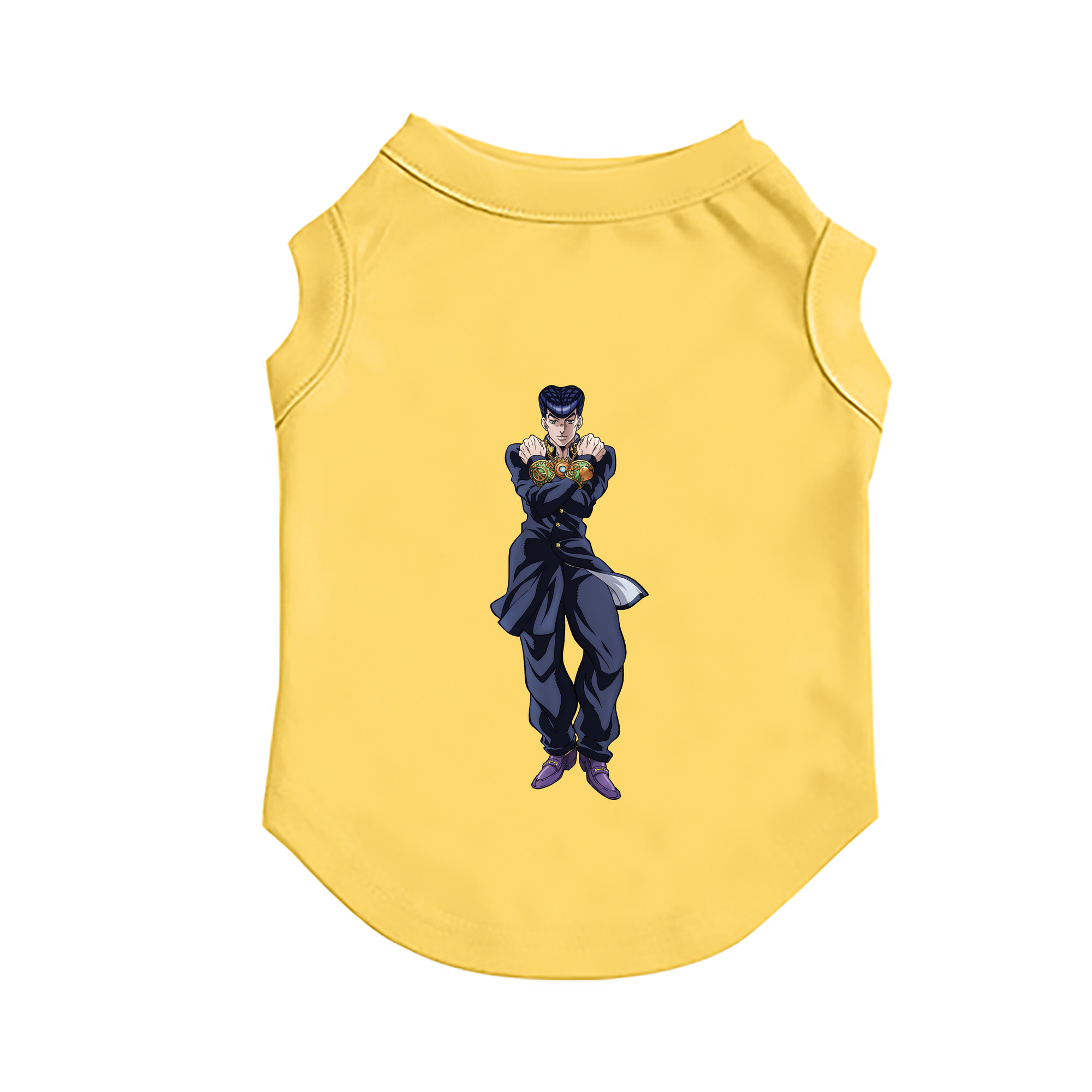 （画像用） ジョジョの奇妙な冒険 ひがしかた じょうすけ JoJo's Bizarre Adventure Higashikata Josuke ペット用ベスト