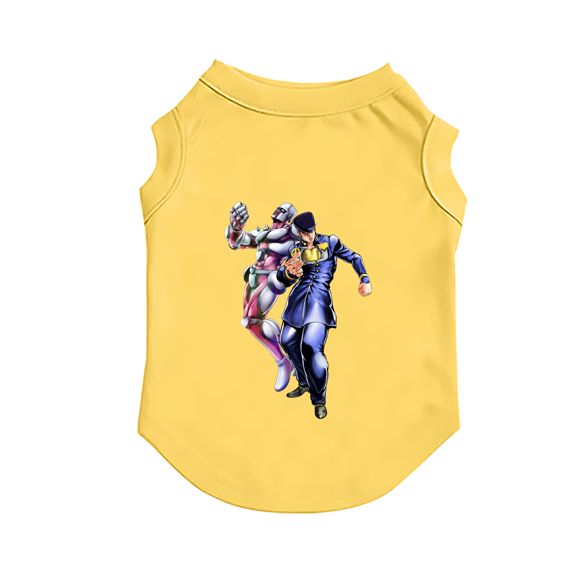 （画像用） ジョジョの奇妙な冒険 ひがしかた じょうすけ JoJo's Bizarre Adventure Higashikata Josuke ペット用ベスト