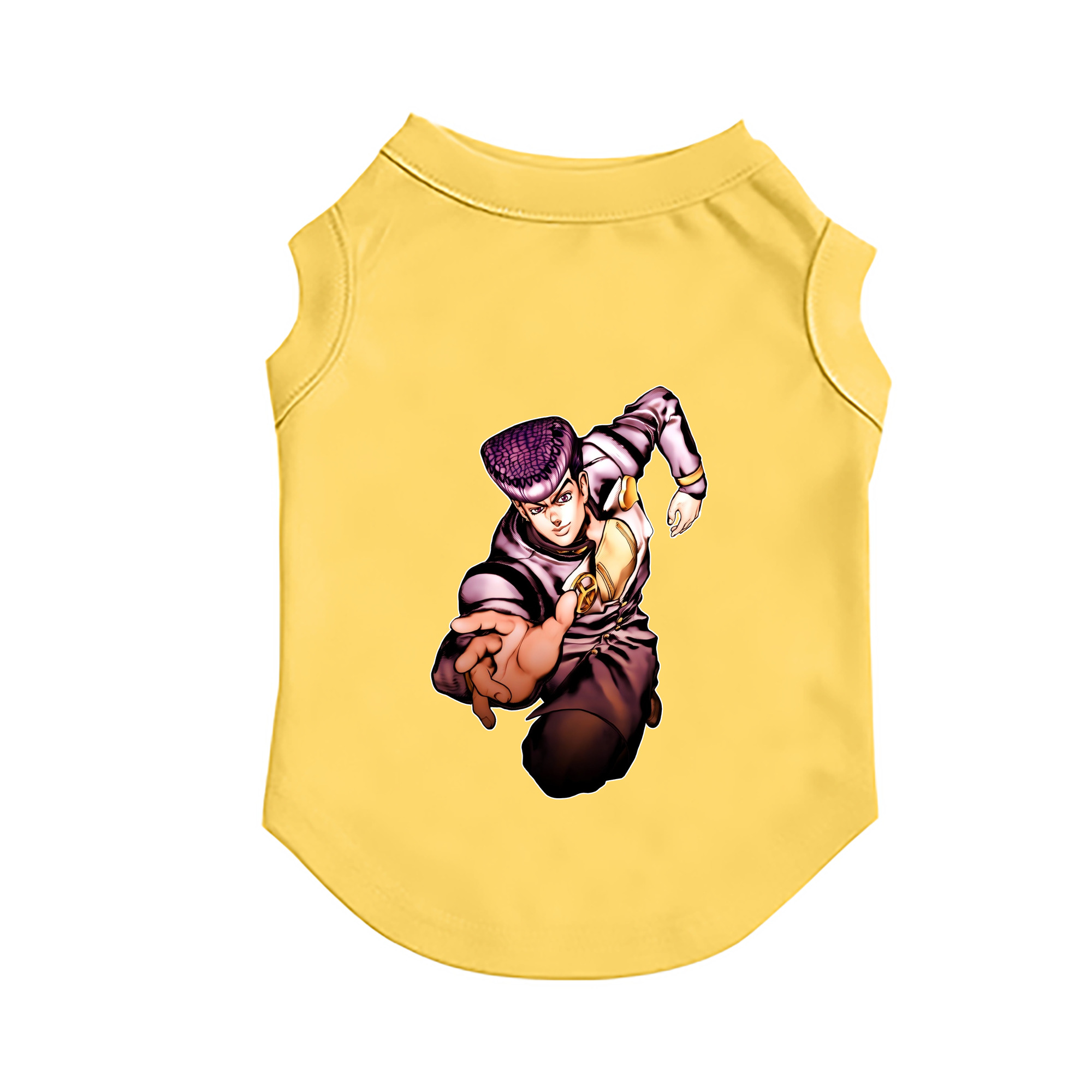 （画像用） ジョジョの奇妙な冒険 ひがしかた じょうすけ JoJo's Bizarre Adventure Higashikata Josuke ペット用ベスト