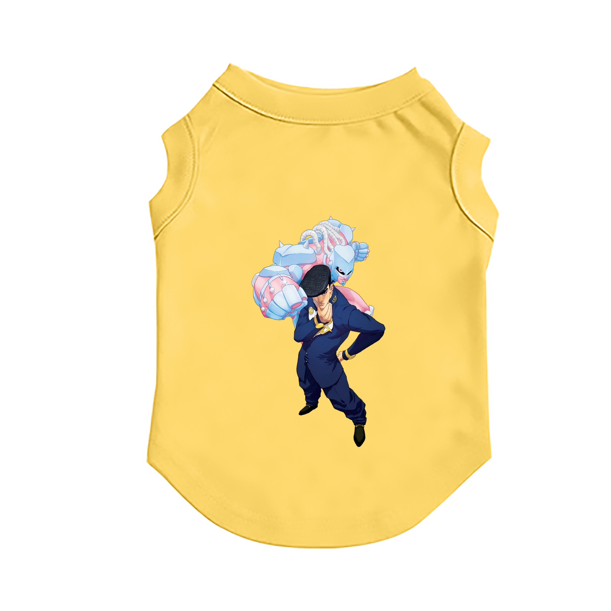 （画像用） ジョジョの奇妙な冒険 ひがしかた じょうすけ JoJo's Bizarre Adventure Higashikata Josuke ペット用ベスト