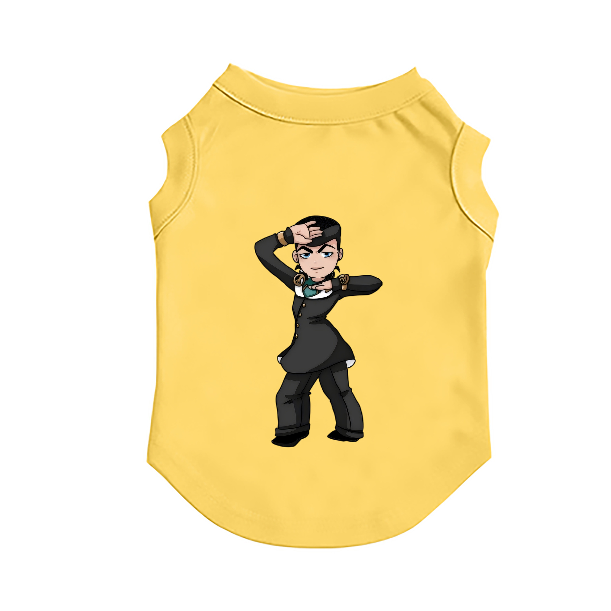 （画像用） ジョジョの奇妙な冒険 ひがしかた じょうすけ JoJo's Bizarre Adventure Higashikata Josuke ペット用ベスト
