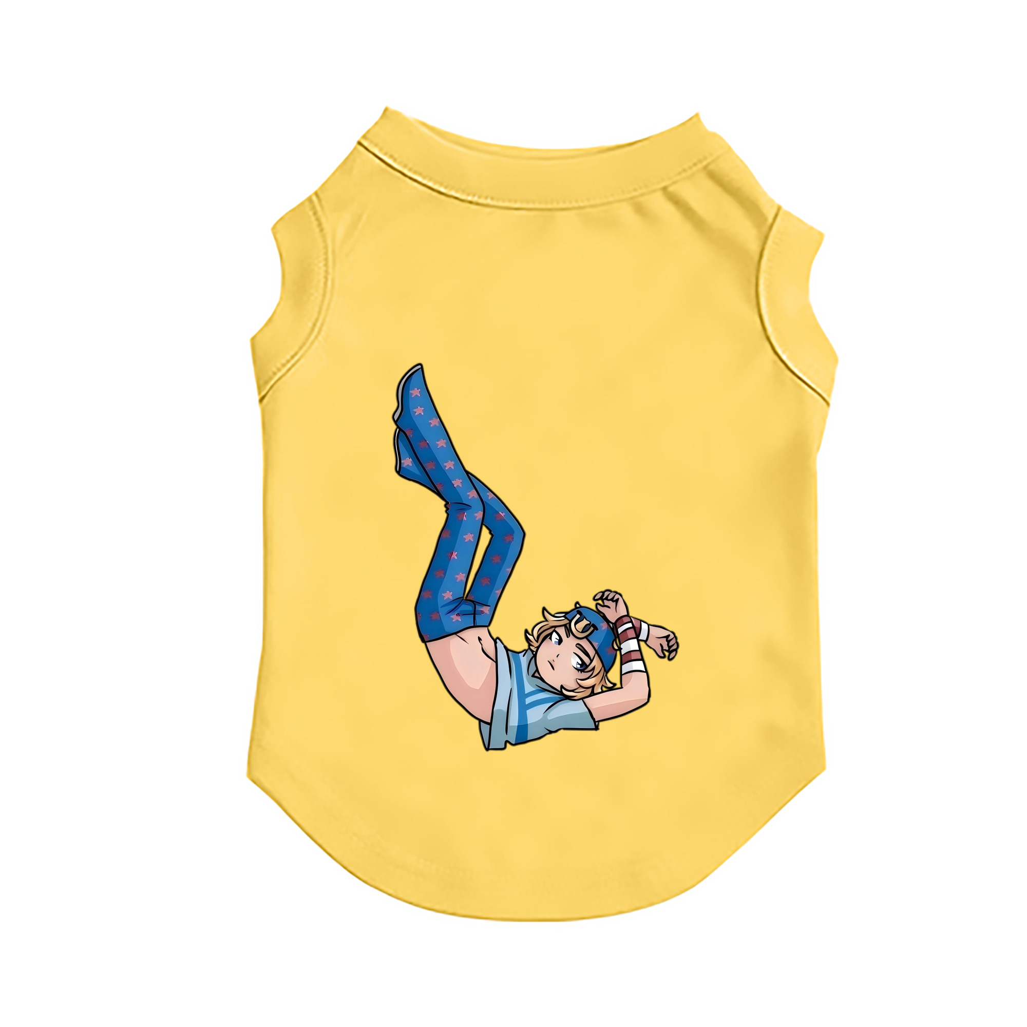 （画像用） ジョジョの奇妙な冒険 グイード?ミスタ JoJo's Bizarre Adventure Guido Mista ペット用ベスト