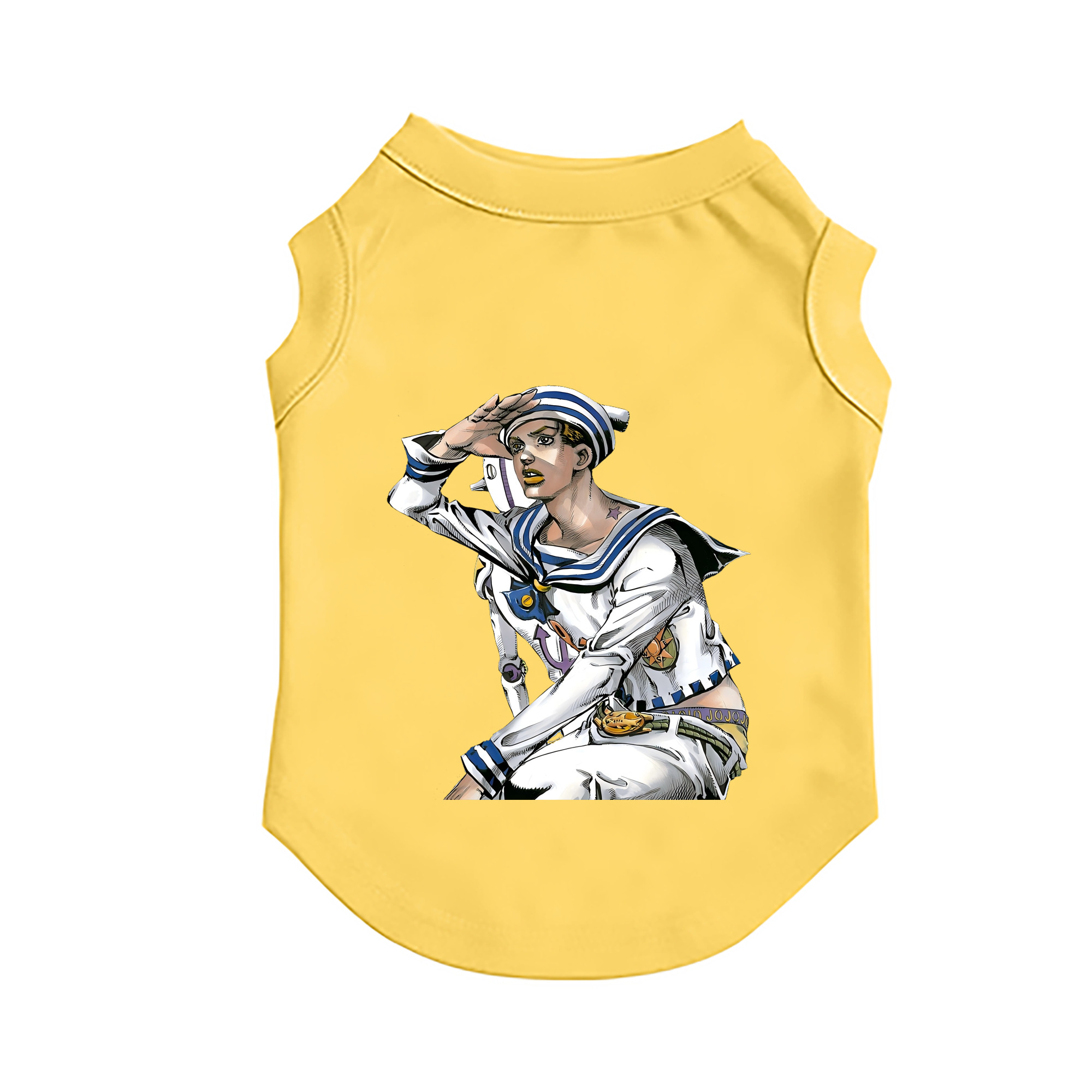 （画像用） ジョジョの奇妙な冒険 東方定助 JoJo's Bizarre Adventure Higashikata Josuke ペット用ベスト