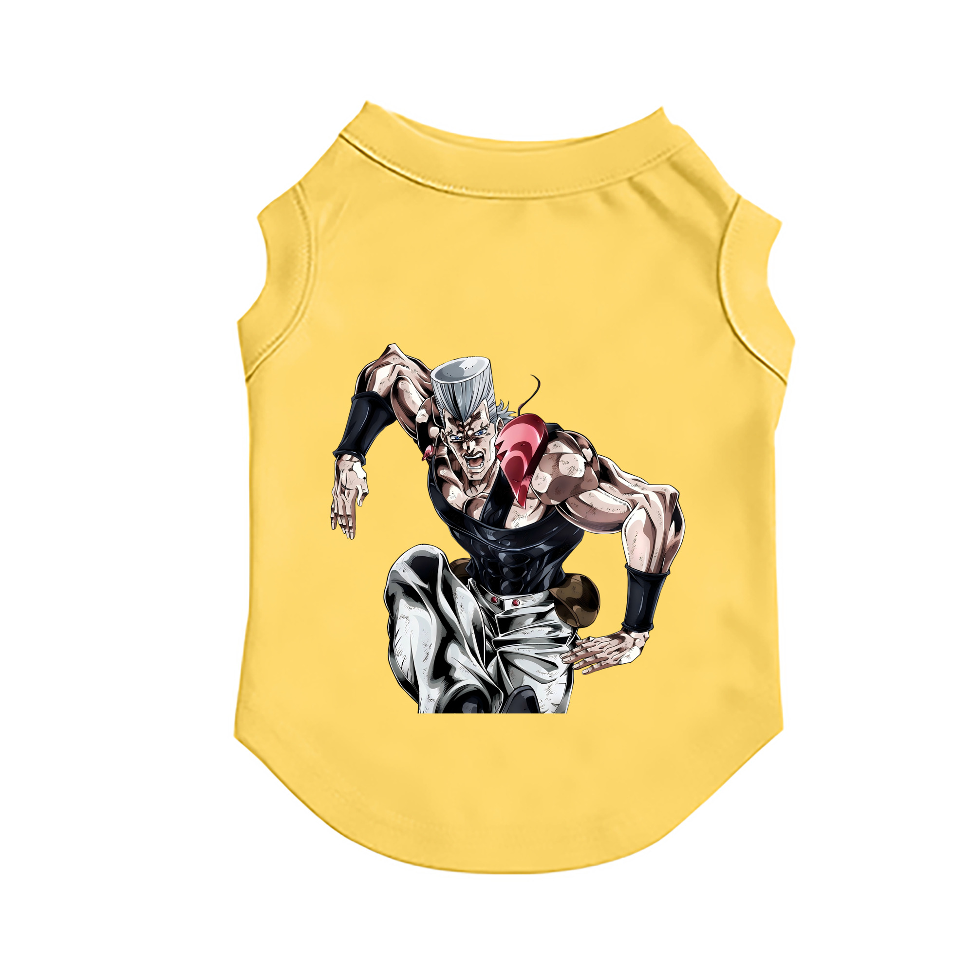 （画像用） ジョジョの奇妙な冒険 ジャン＝ピエール?ポルナレフ JoJo's Bizarre Adventure Jan Pierre Polnareff ペット用ベスト