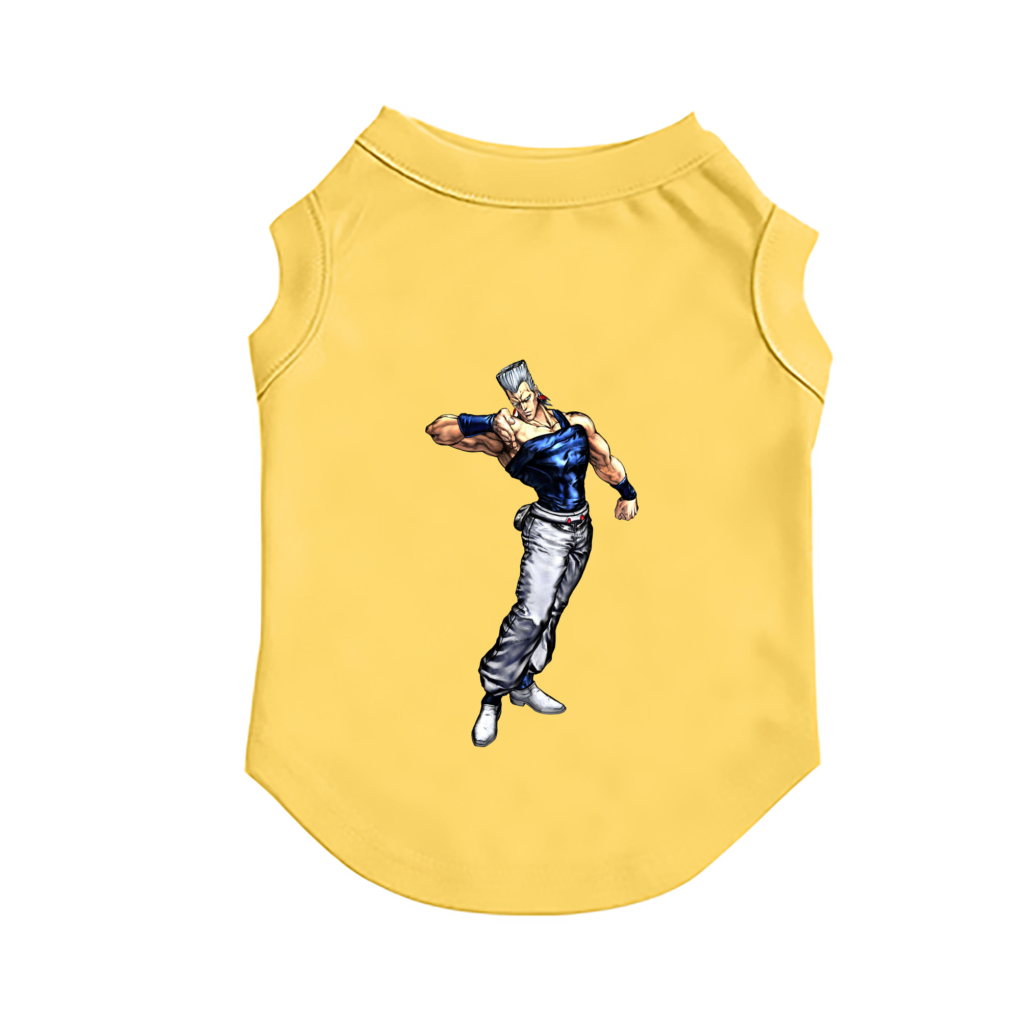 （画像用） ジョジョの奇妙な冒険 ジャン＝ピエール?ポルナレフ JoJo's Bizarre Adventure Jan Pierre Polnareff ペット用ベスト