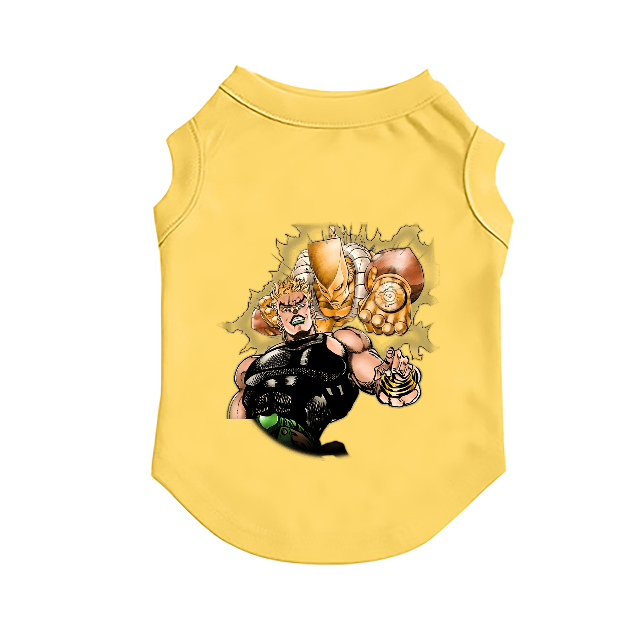（画像用） ジョジョの奇妙な冒険 ディオ?ブランドー JoJo's Bizarre Adventure Dio Brando ペット用ベスト