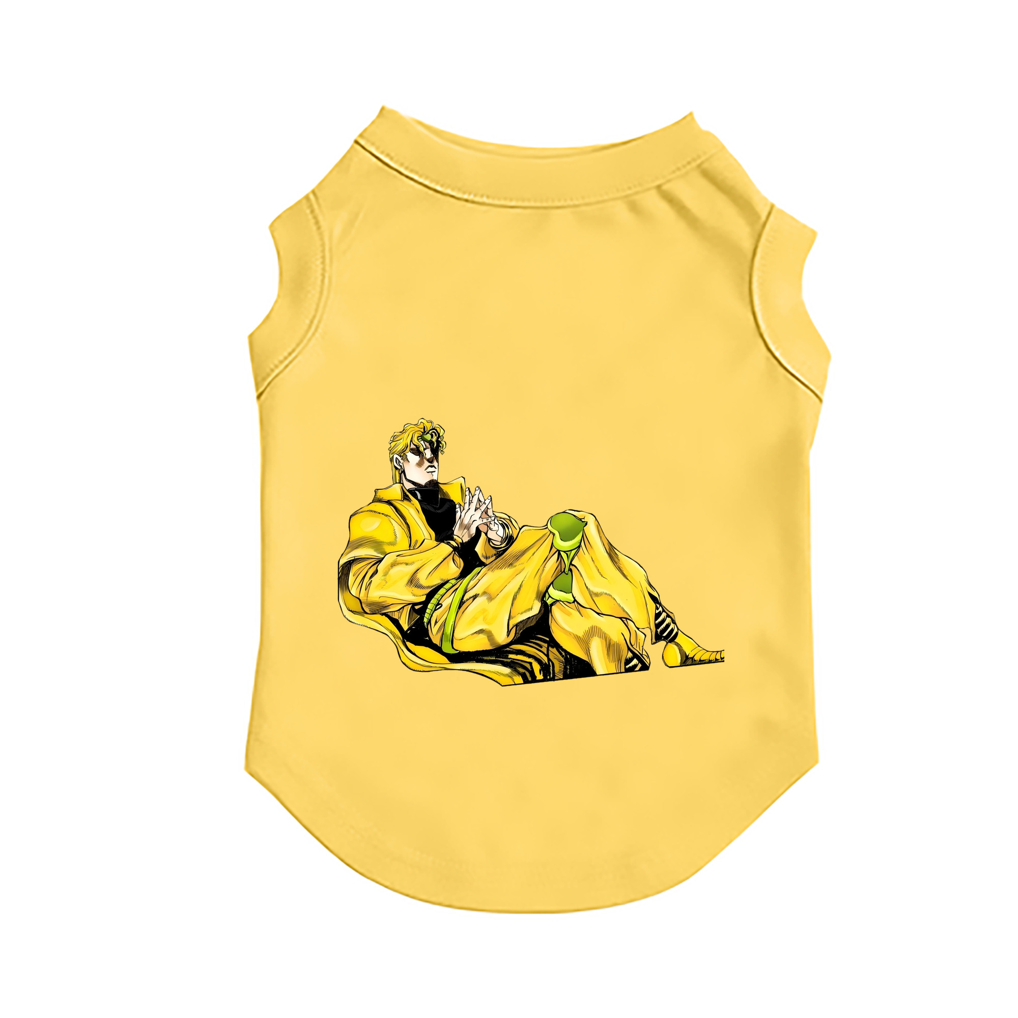 （画像用） ジョジョの奇妙な冒険 ディオ?ブランドー JoJo's Bizarre Adventure Dio Brando ペット用ベスト