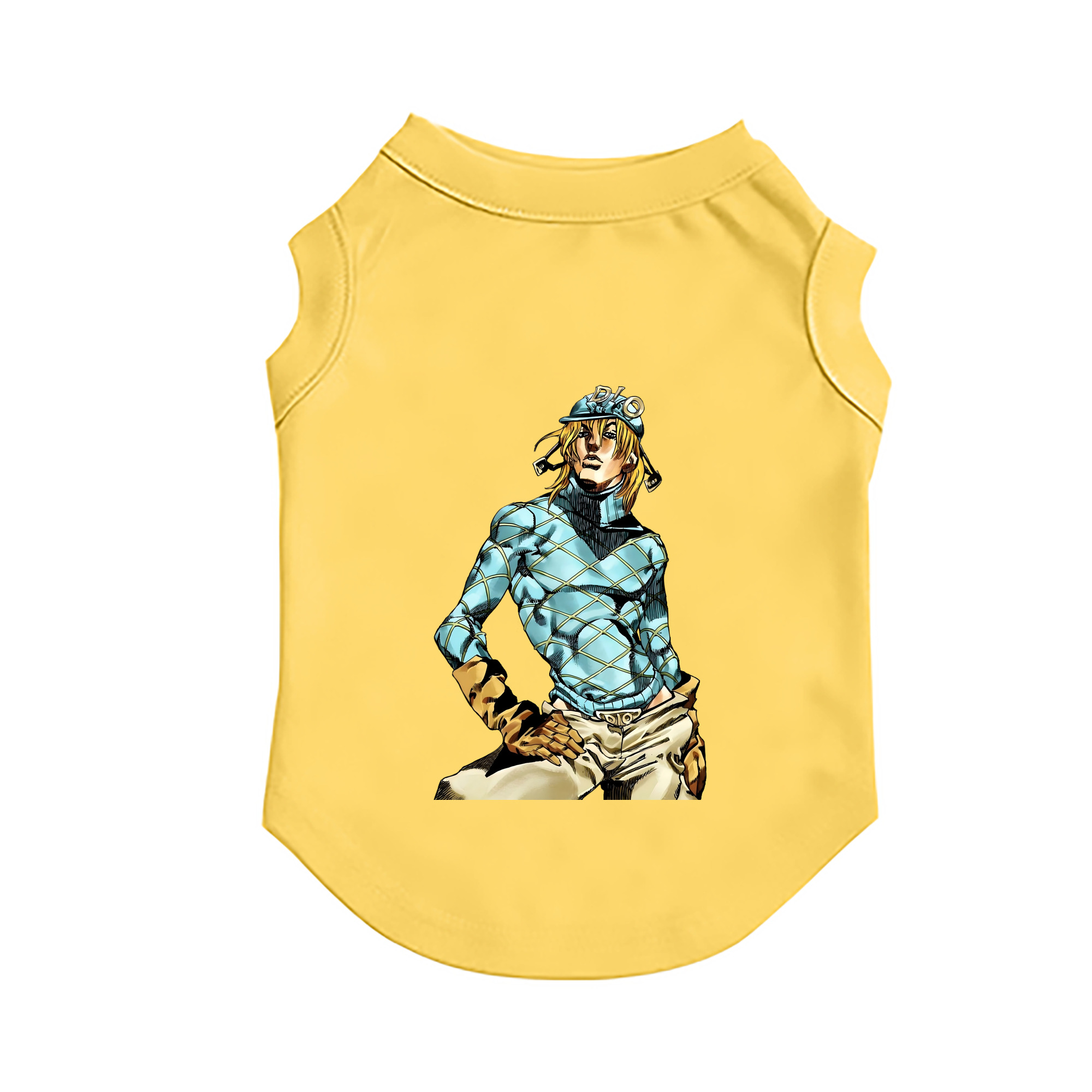 （画像用） ジョジョの奇妙な冒険 ディオ?ブランドー JoJo's Bizarre Adventure Dio Brando ペット用ベスト