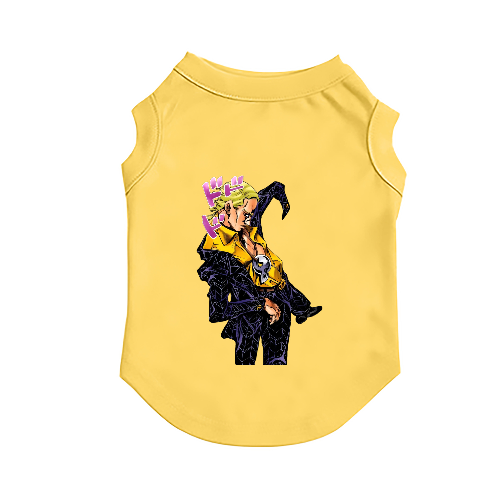 （画像用） ジョジョの奇妙な冒険 プロシュート JoJo's Bizarre Adventure Prosciutto ペット用ベスト