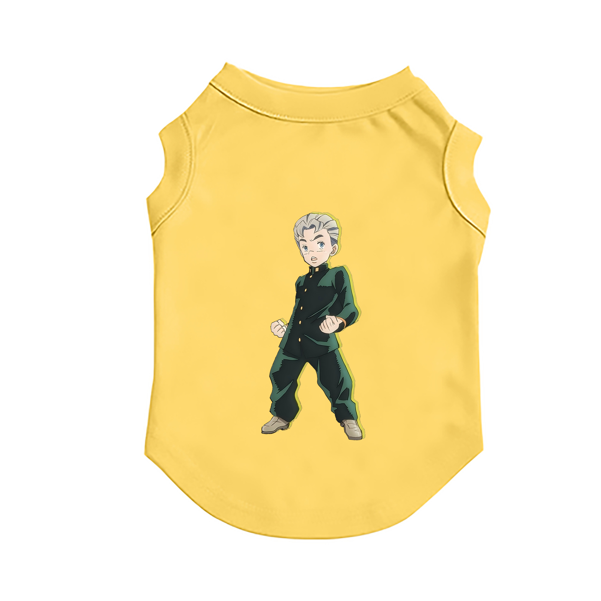 （画像用） ジョジョの奇妙な冒険 広瀨康一 JoJo's Bizarre Adventure Hirose Koichi ペット用ベスト