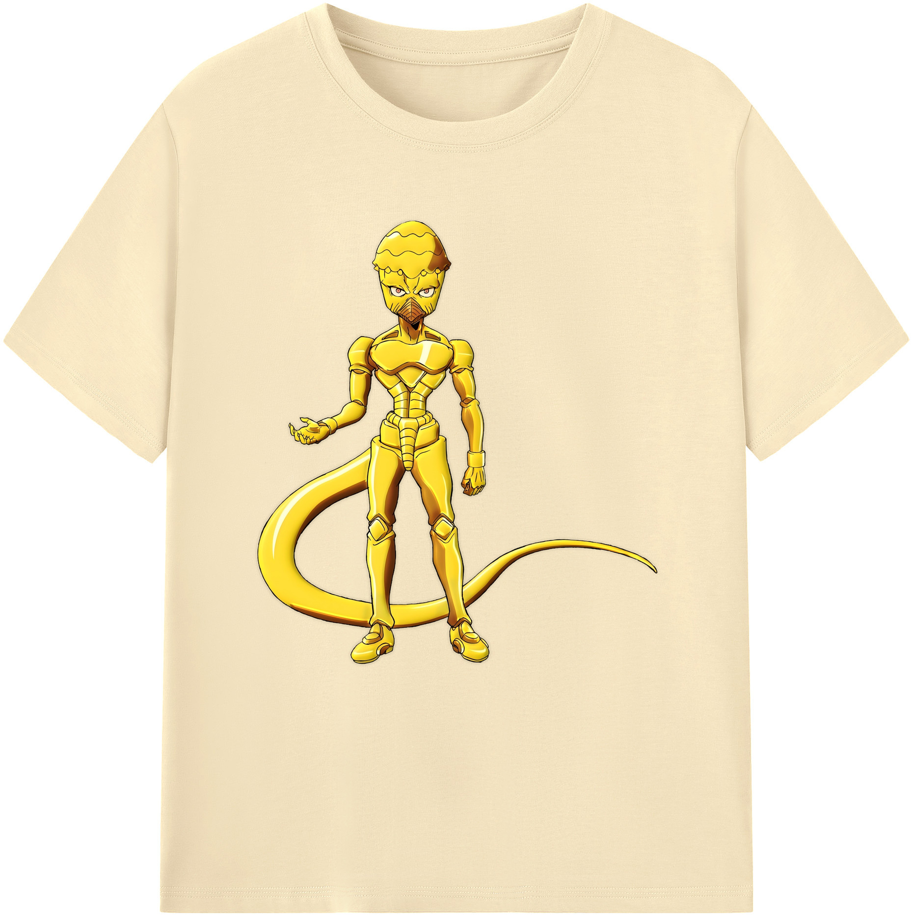 （画像用） ジョジョの奇妙な冒険 おといし あきら JoJo's Bizarre Adventure Akira Otoishi 綿100％半袖Tシャツ（フロントプリント）
