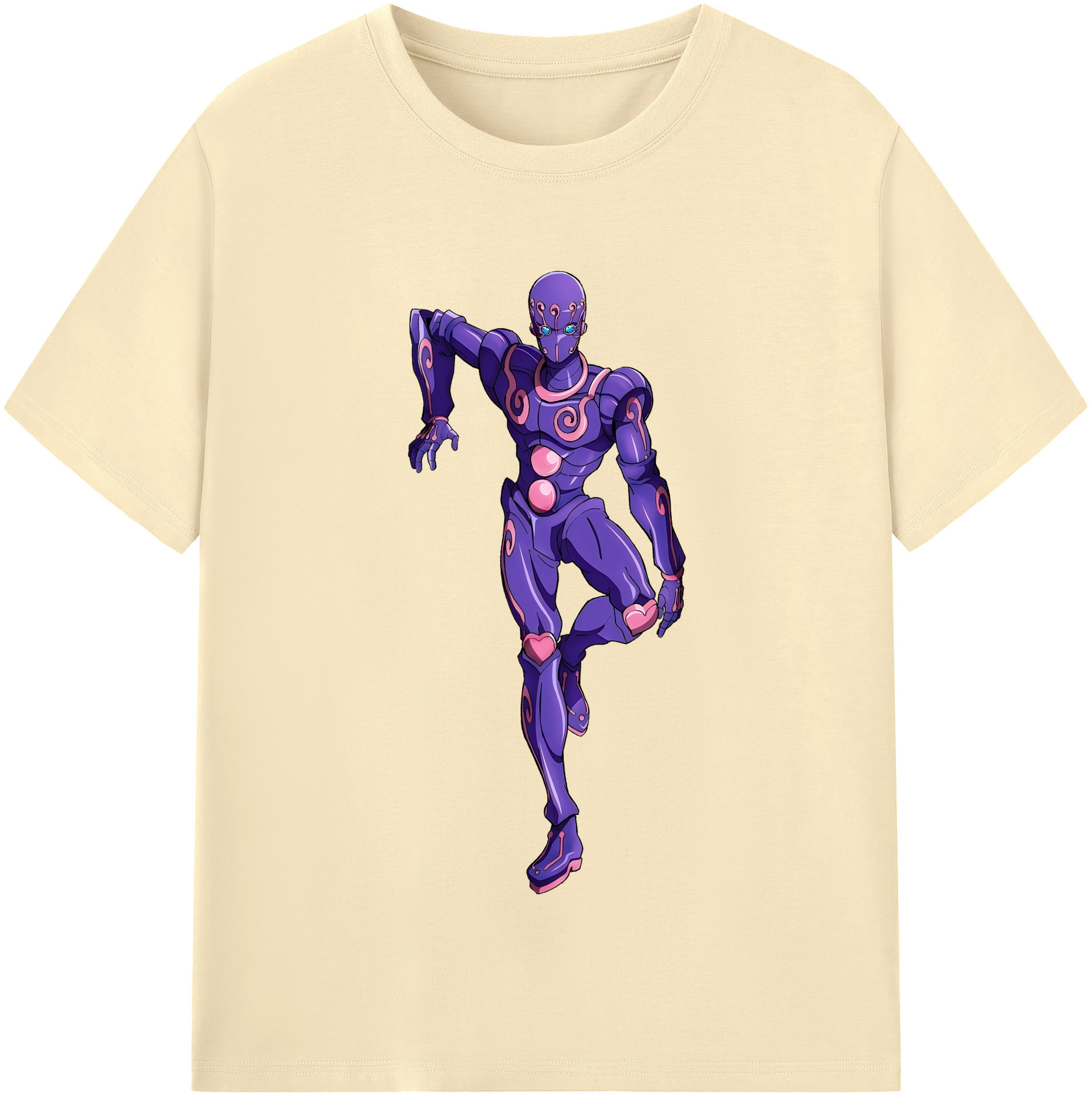（画像用） ジョジョの奇妙な冒険 JoJo's Bizarre Adventure 綿100％半袖Tシャツ（フロントプリント）