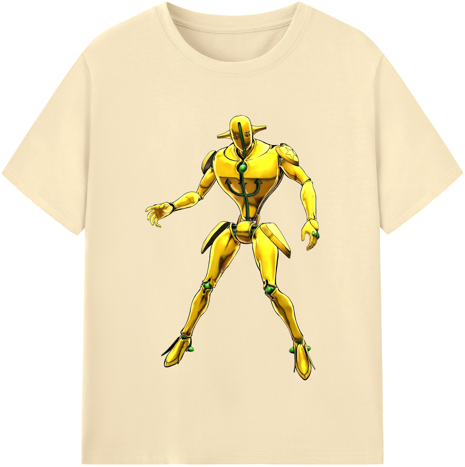（画像用） ジョジョの奇妙な冒険 JoJo's Bizarre Adventure 綿100％半袖Tシャツ（フロントプリント）
