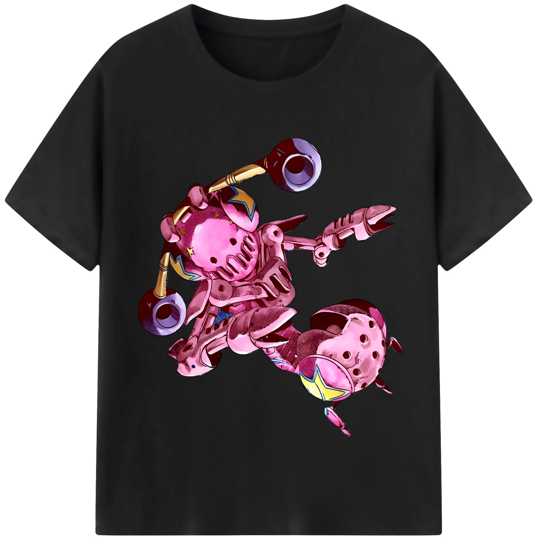 （画像用） ジョジョの奇妙な冒険 ジョナサン?ジョースター JoJo's Bizarre Adventure Jonathan Joestar 綿100％半袖Tシャツ（フロントプリント）