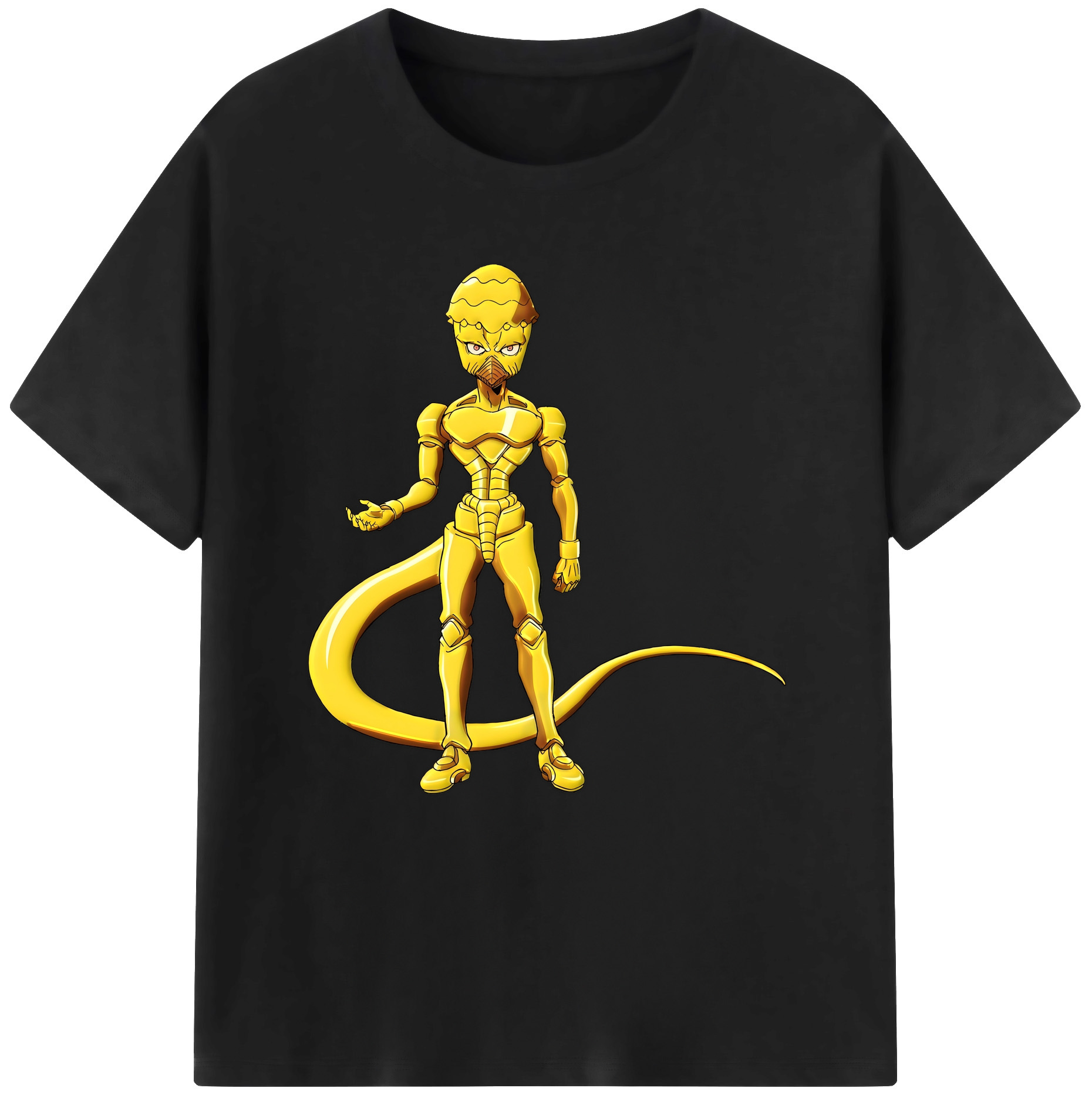 （画像用） ジョジョの奇妙な冒険 おといし あきら JoJo's Bizarre Adventure Akira Otoishi 綿100％半袖Tシャツ（フロントプリント）