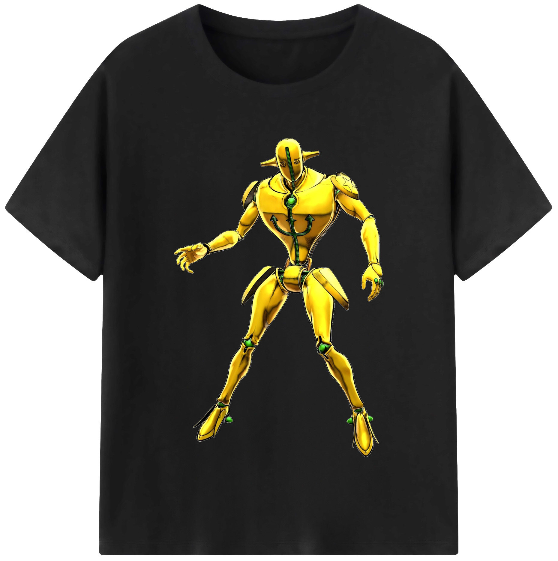 （画像用） ジョジョの奇妙な冒険 JoJo's Bizarre Adventure 綿100％半袖Tシャツ（フロントプリント）