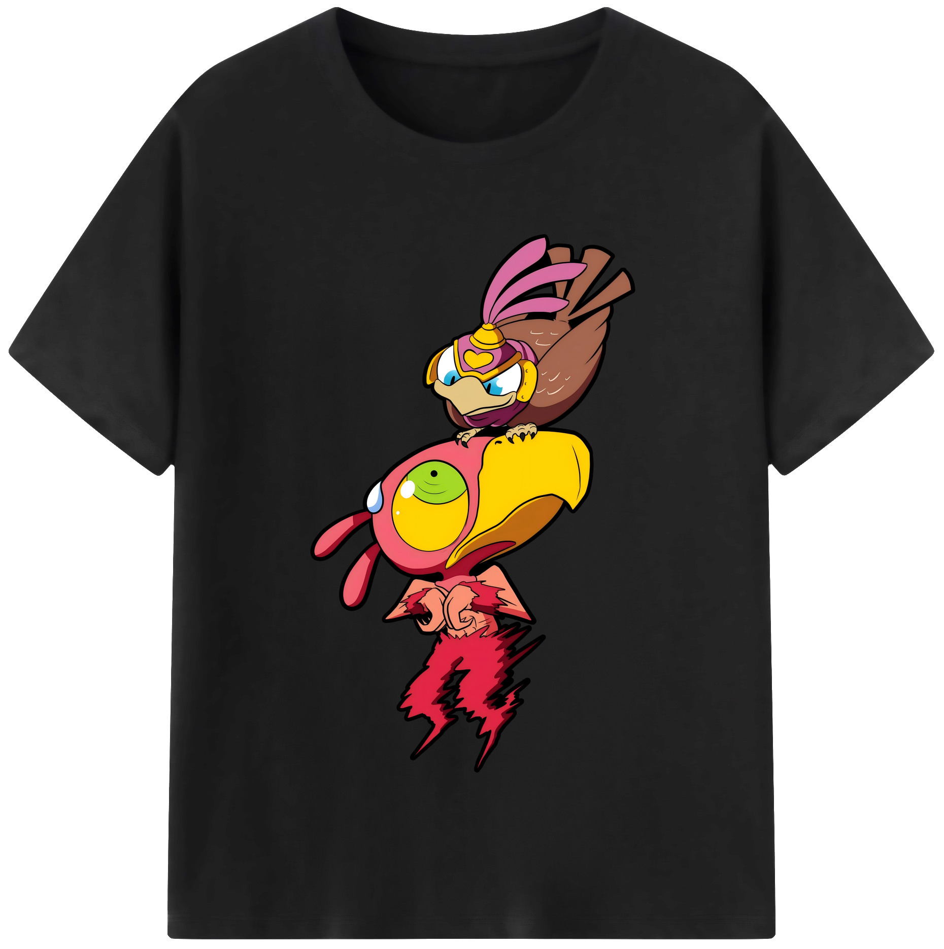 （画像用） ジョジョの奇妙な冒険 JoJo's Bizarre Adventure 綿100％半袖Tシャツ（フロントプリント）