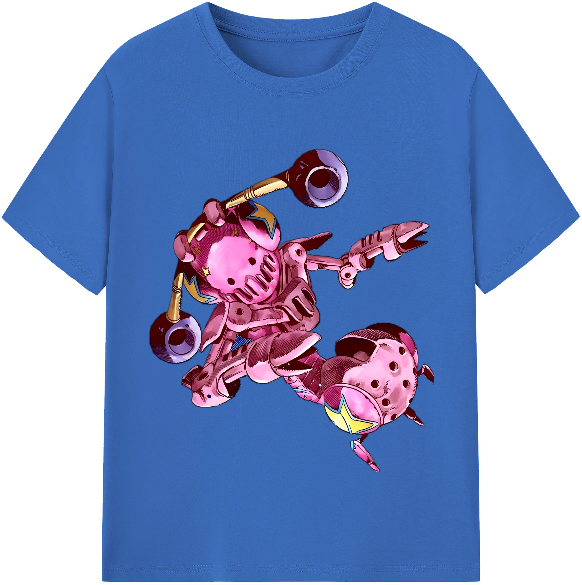 （画像用） ジョジョの奇妙な冒険 ジョナサン?ジョースター JoJo's Bizarre Adventure Jonathan Joestar 綿100％半袖Tシャツ（フロントプリント）