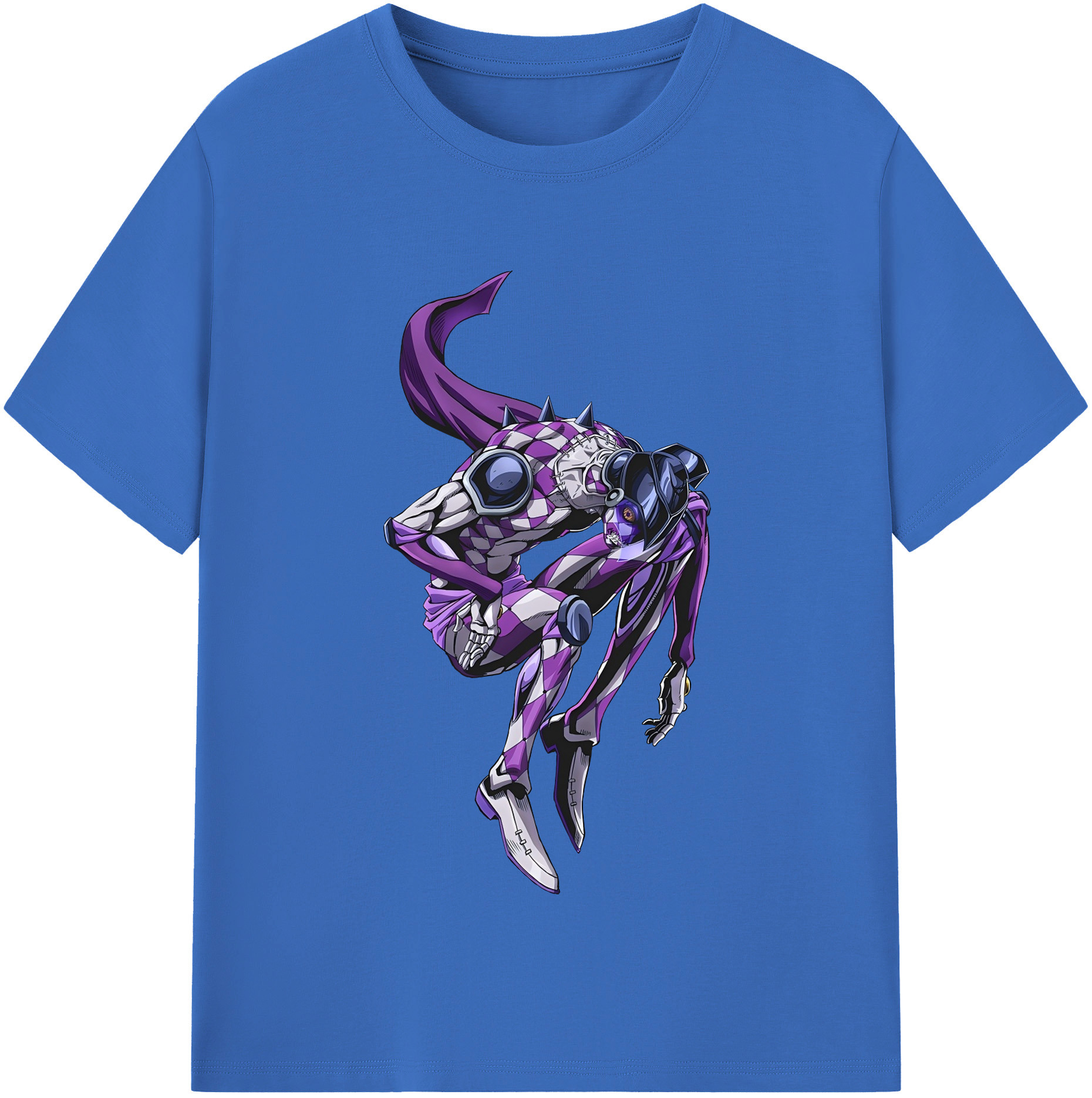 （画像用） ジョジョの奇妙な冒険 パンナコッタ?フー JoJo's Bizarre Adventure Pannacotta Fugo 綿100％半袖Tシャツ（フロントプリント）