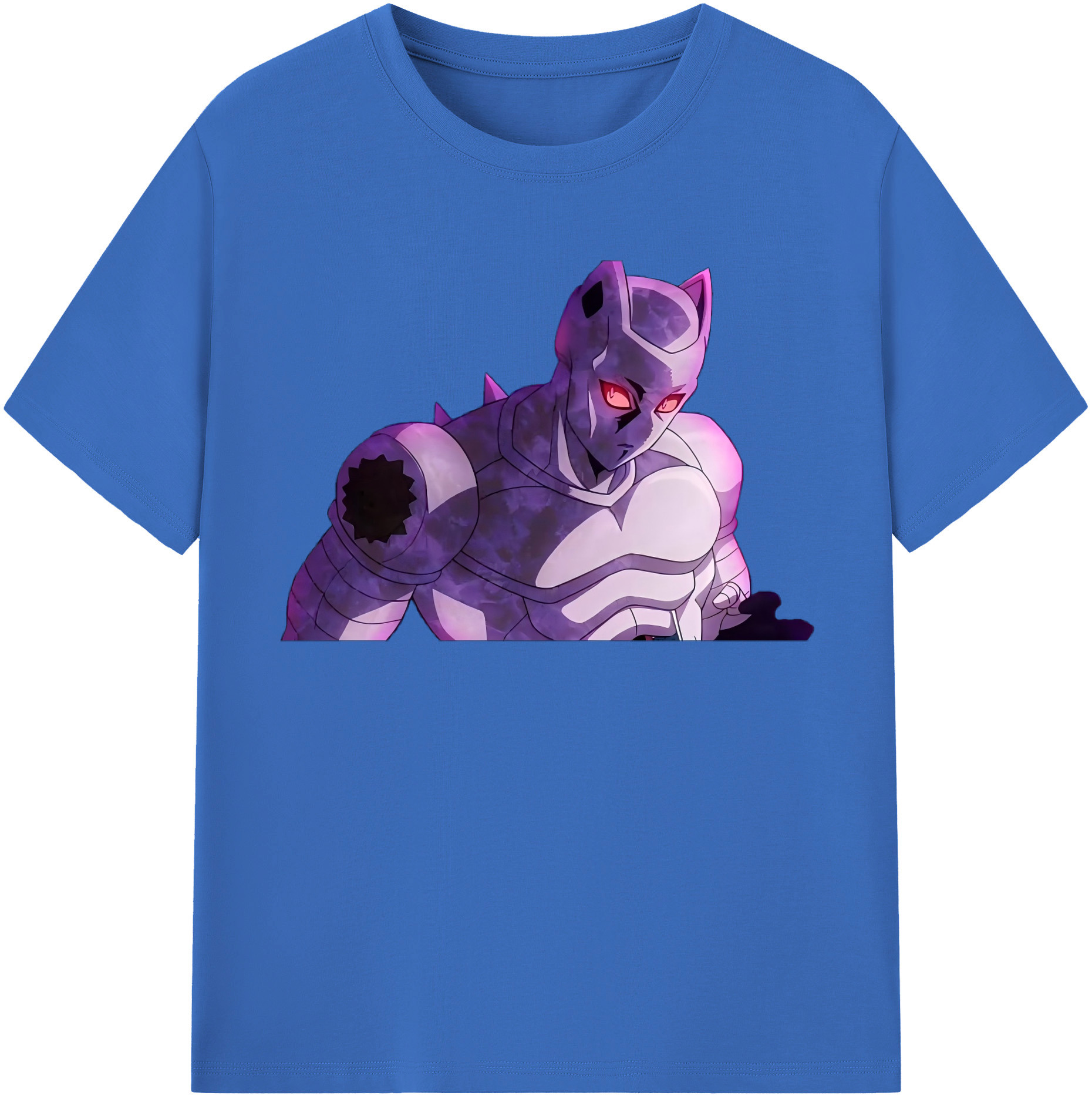 （画像用） ジョジョの奇妙な冒険 きら よしかげ JoJo's Bizarre Adventure Kira Yoshikage 綿100％半袖Tシャツ（フロントプリント）