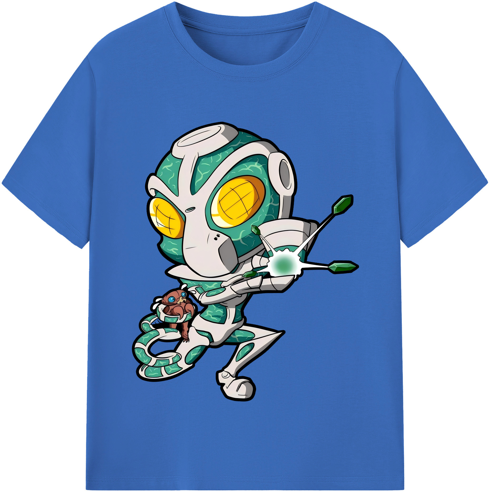 （画像用） ジョジョの奇妙な冒険 花京院 典明（かきょういん のりあき） JoJo's Bizarre Adventure Kakyoin Noriaki 綿100％半袖Tシャツ（フロントプリント）