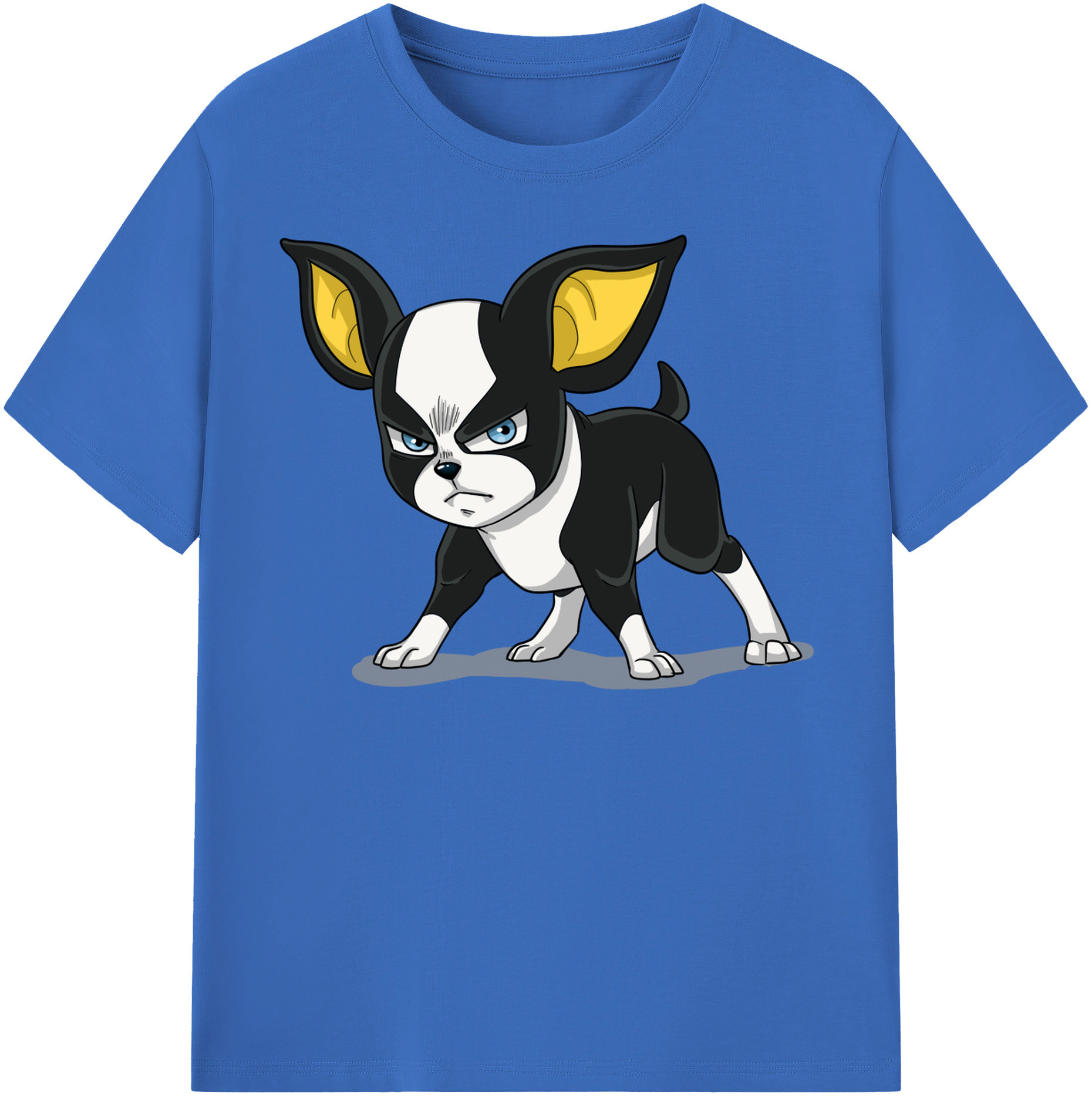（画像用） ジョジョの奇妙な冒険 イギー JoJo's Bizarre Adventure Iggy 綿100％半袖Tシャツ（フロントプリント）