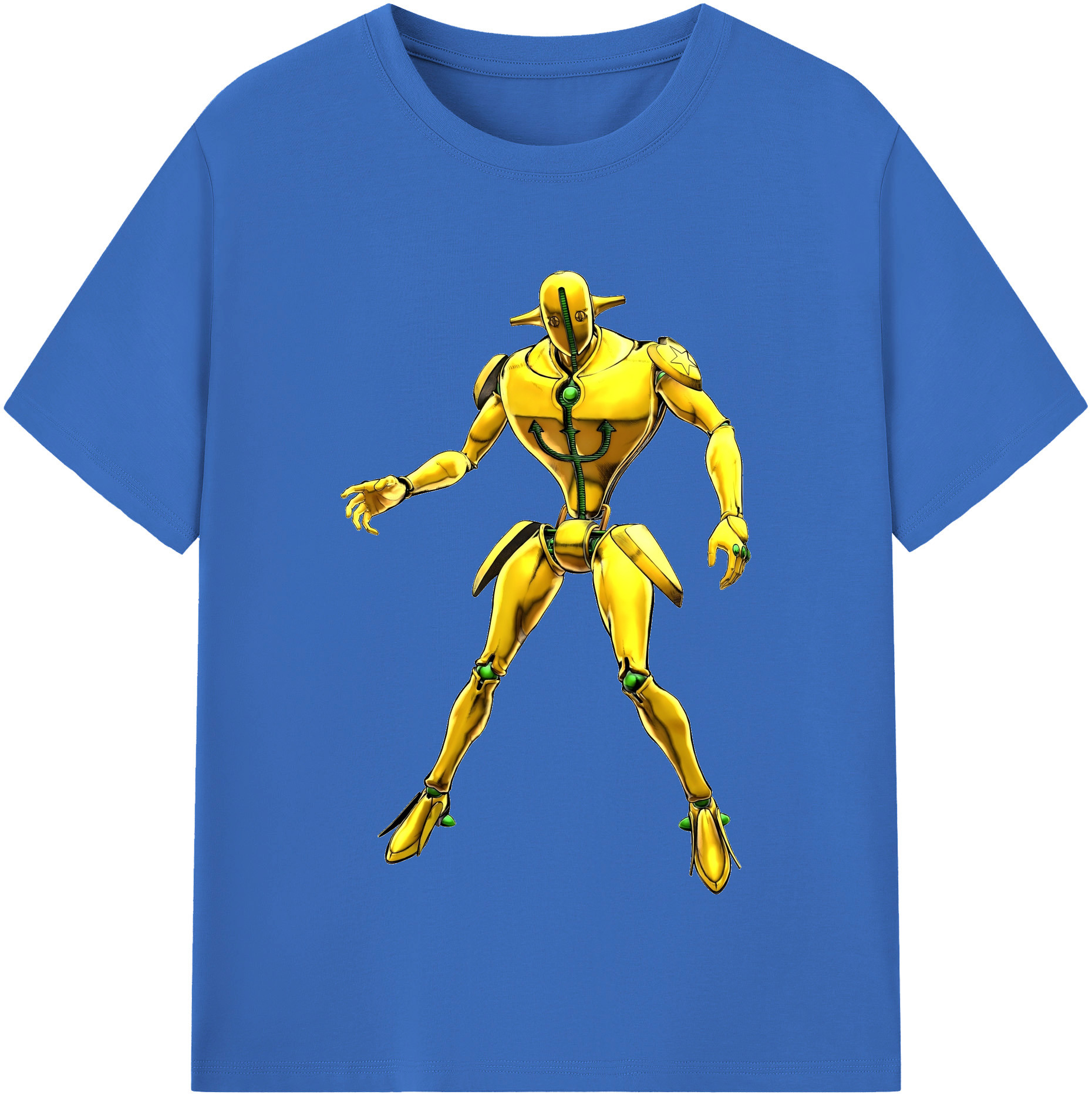 （画像用） ジョジョの奇妙な冒険 JoJo's Bizarre Adventure 綿100％半袖Tシャツ（フロントプリント）